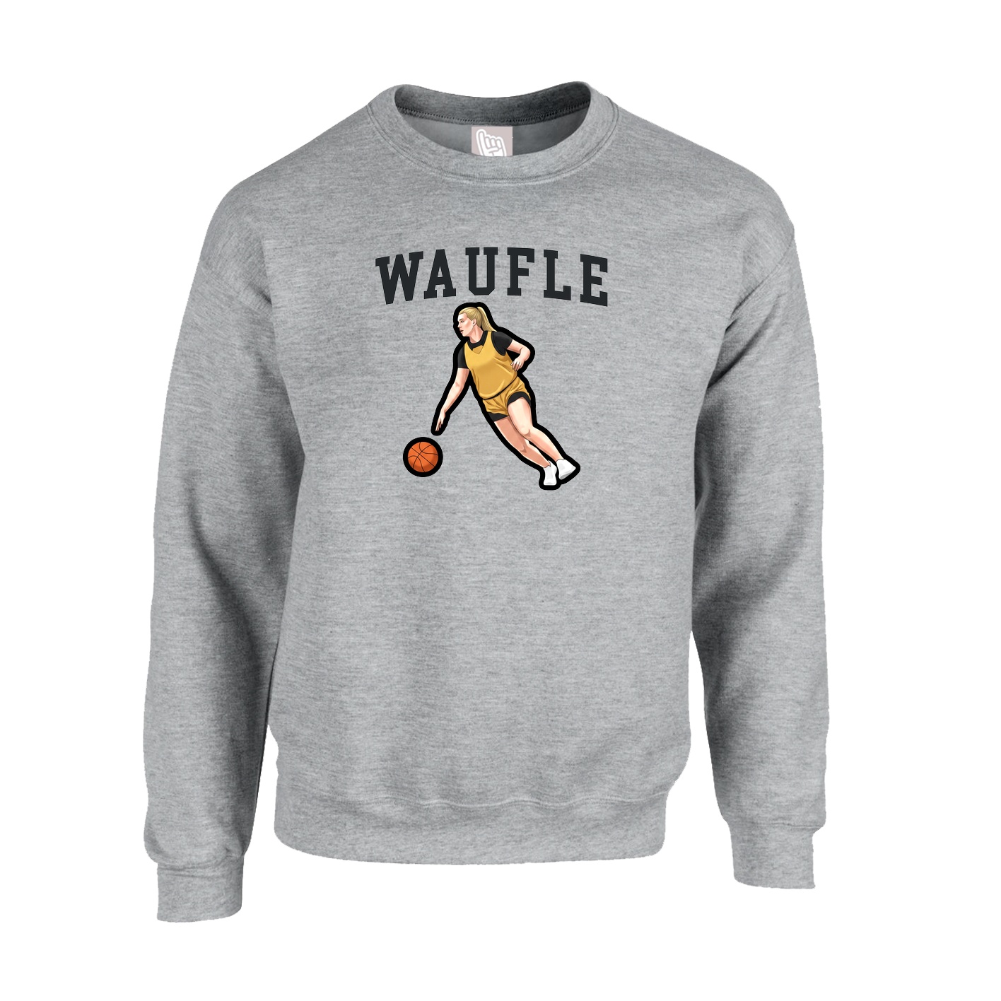 Fleece Crew — Shirsey in Grey
