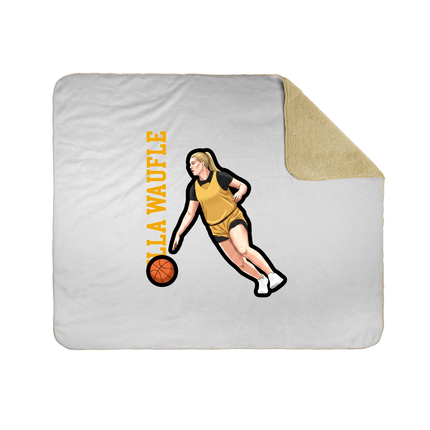 50x60 Sherpa Lined Throw Blanket