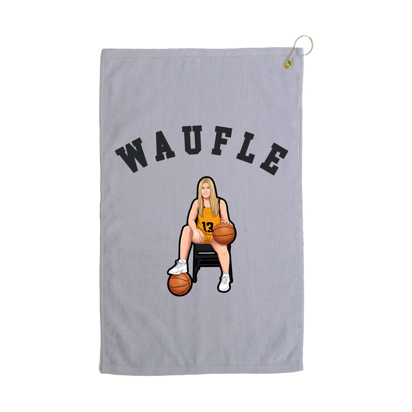 Golf Towel — Shirsey Arch in Grey