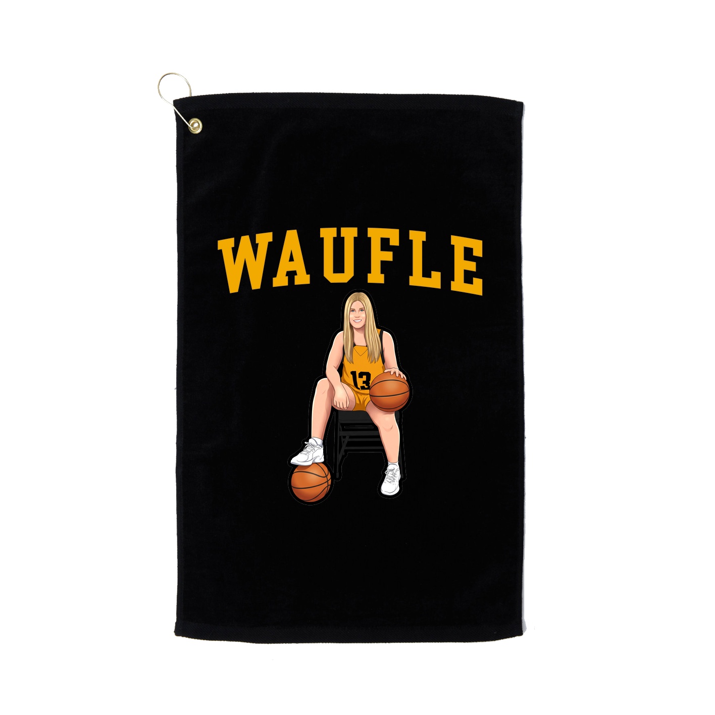Golf Towel — Shirsey in Black