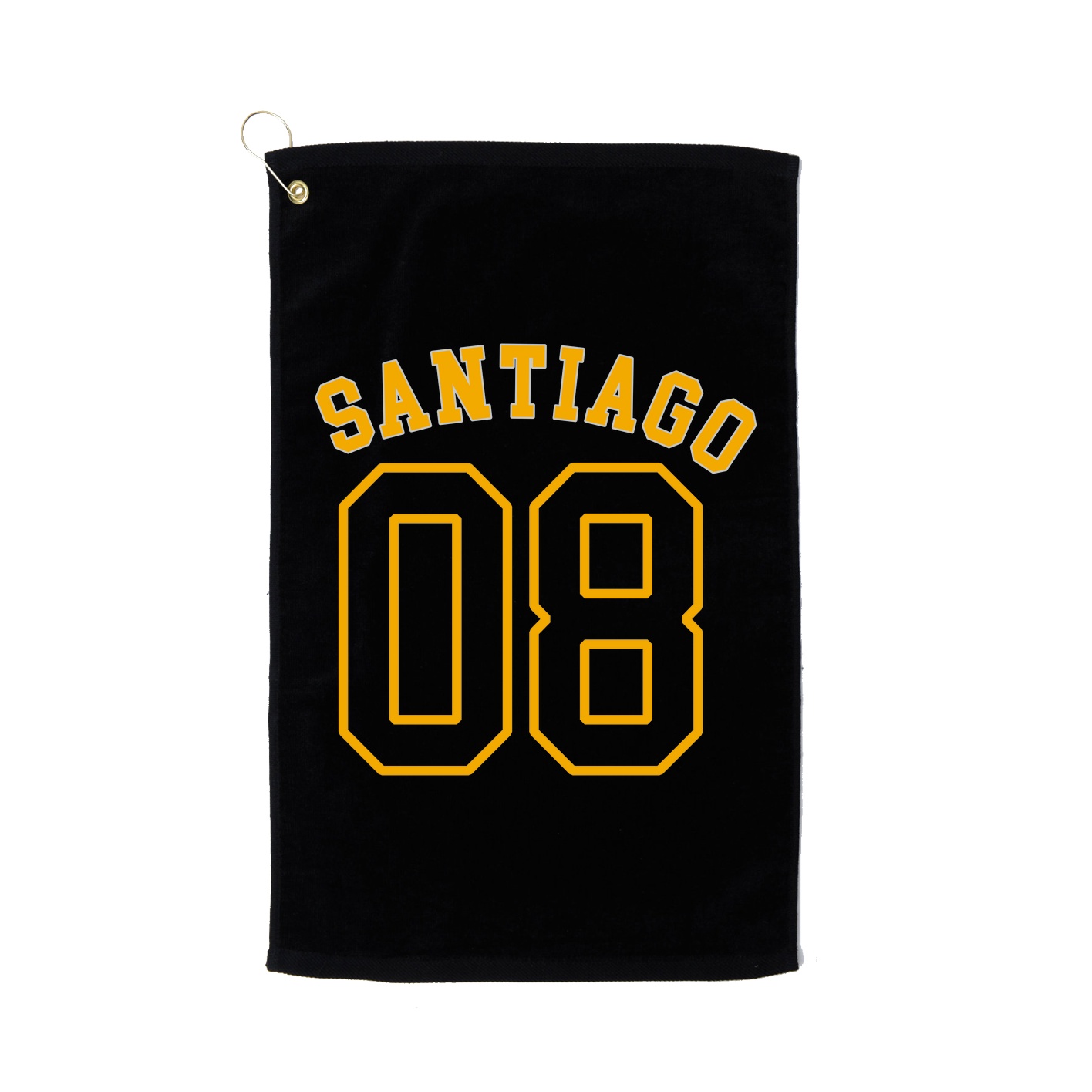 Golf Towel — Shirsey Arch in Black