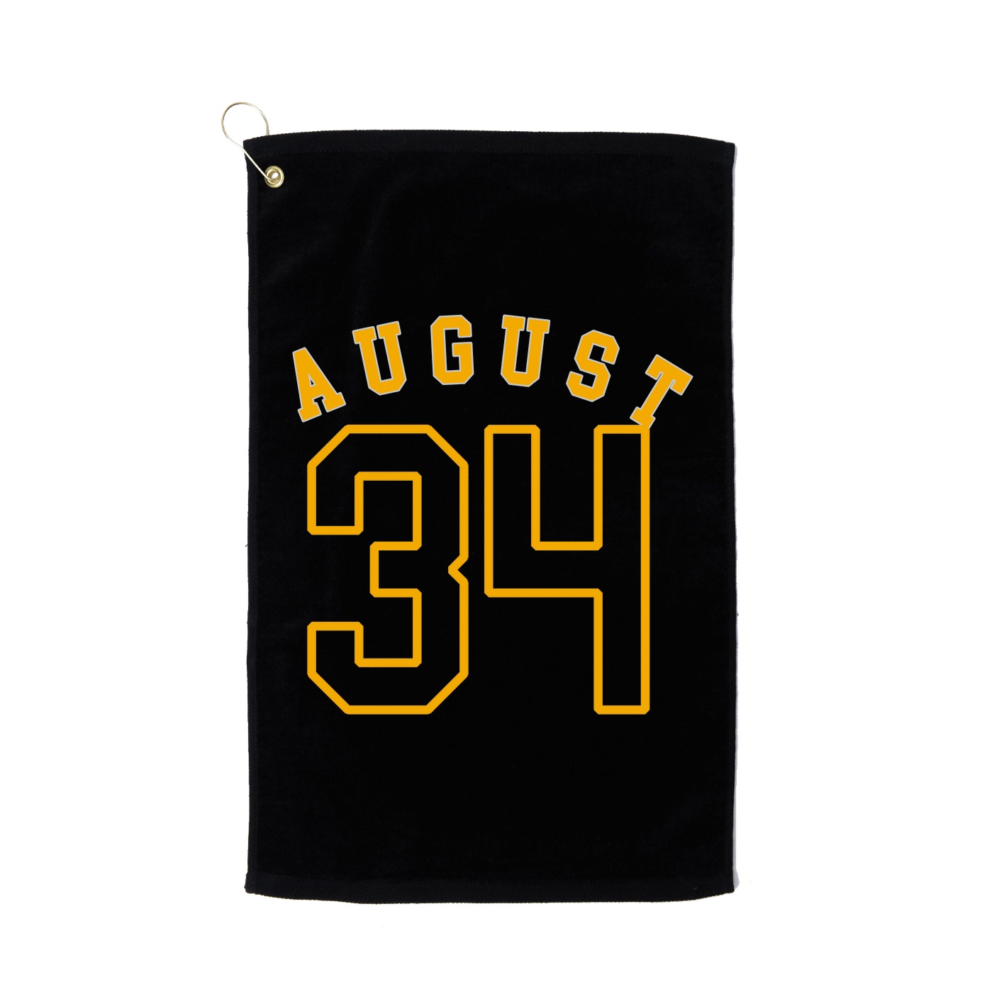 Golf Towel — Shirsey Arch in Black
