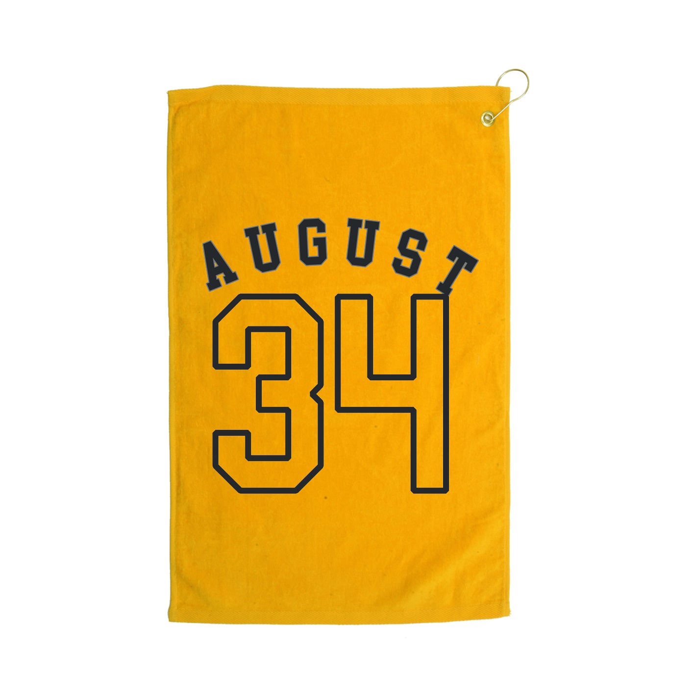 Golf Towel — Shirsey Arch in Gold