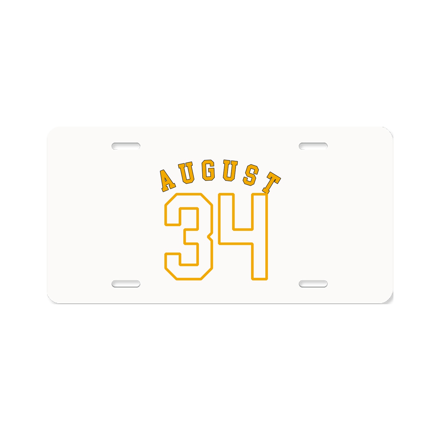 License Plate — Shirsey Arch in Classic
