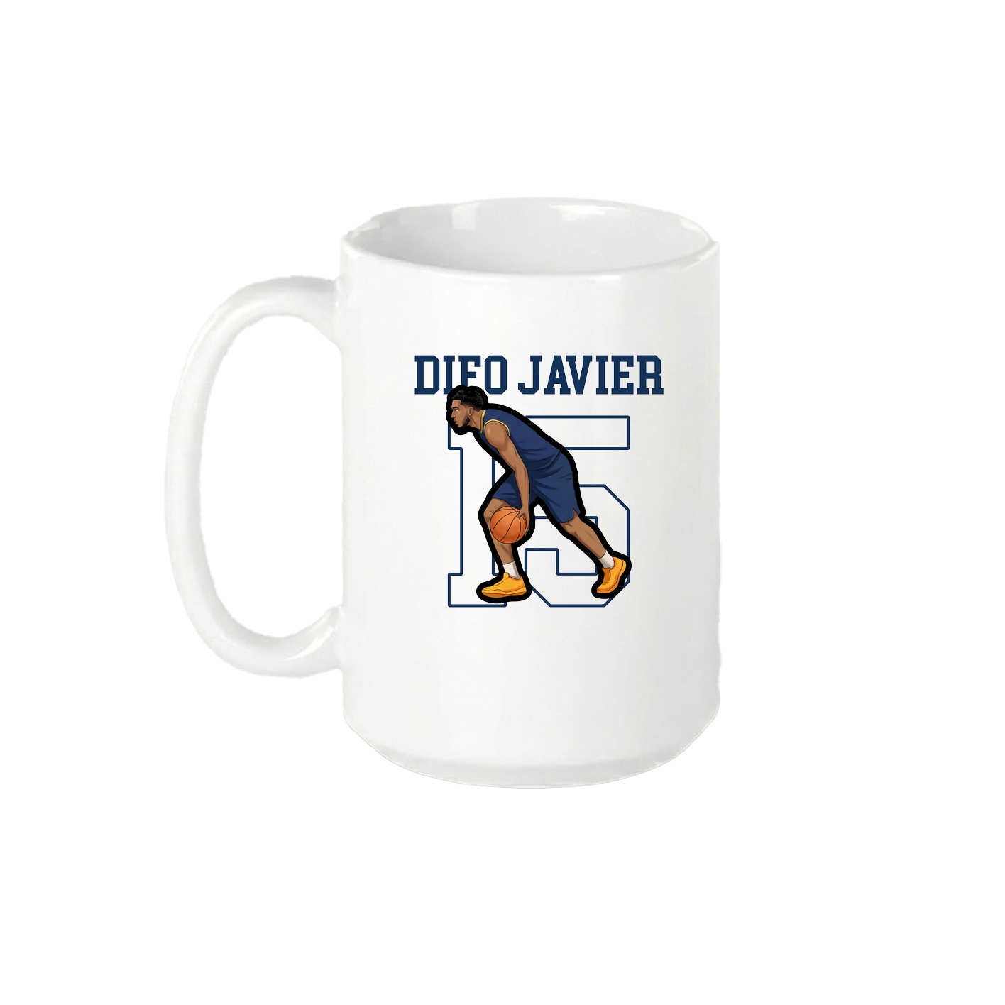 15oz Coffee Mug — Shirsey in White