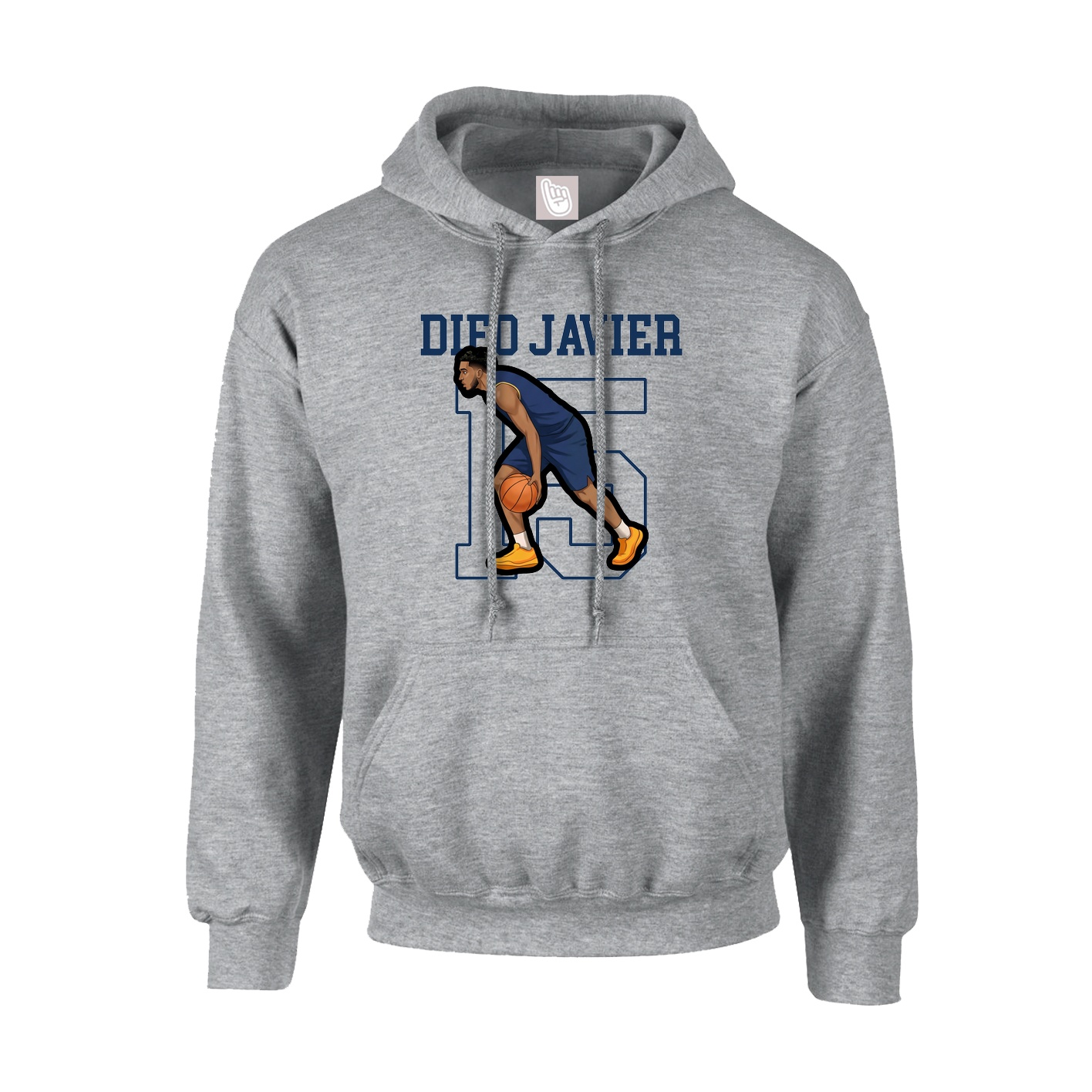 Hoodie — Shirsey in Grey