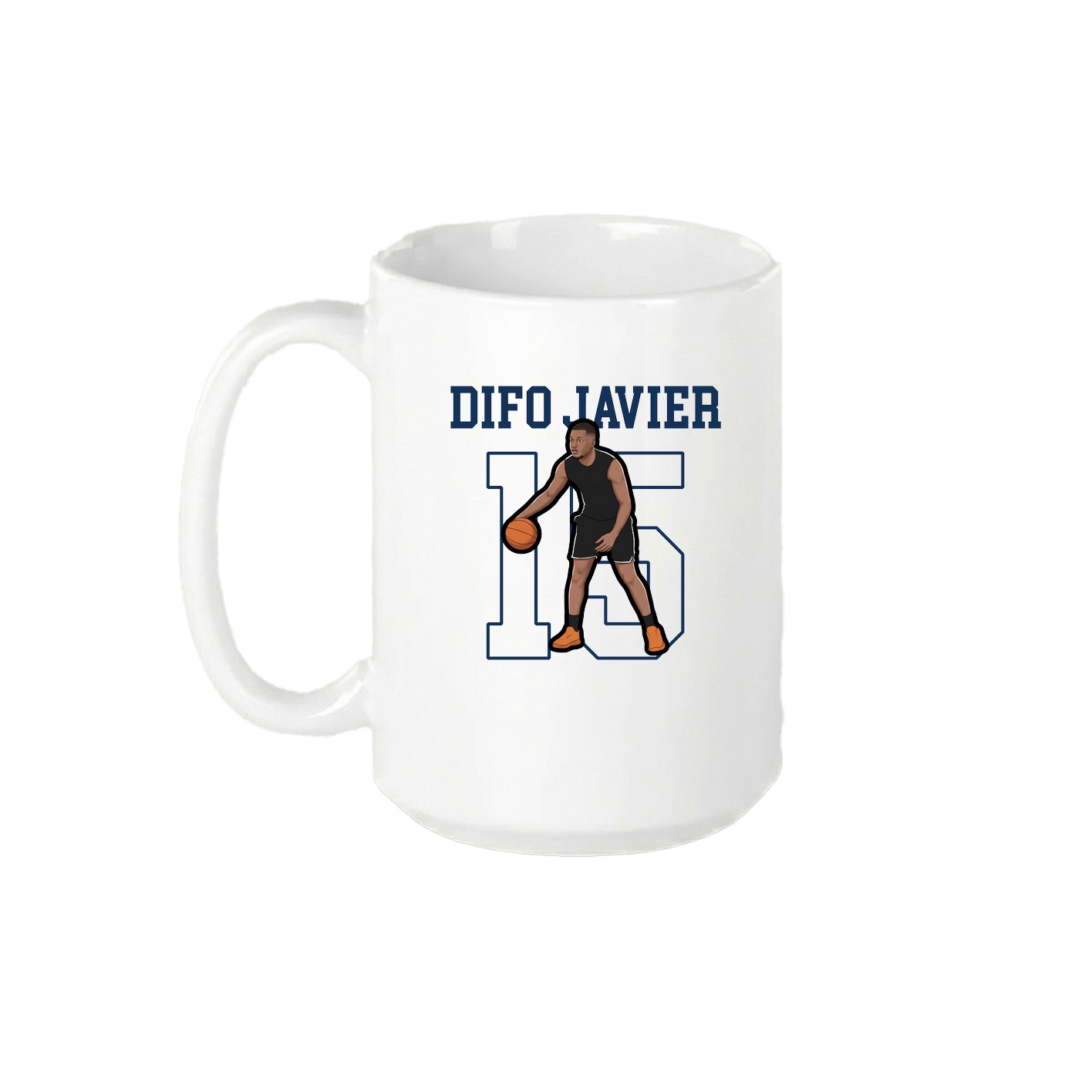 15oz Coffee Mug — Shirsey in White