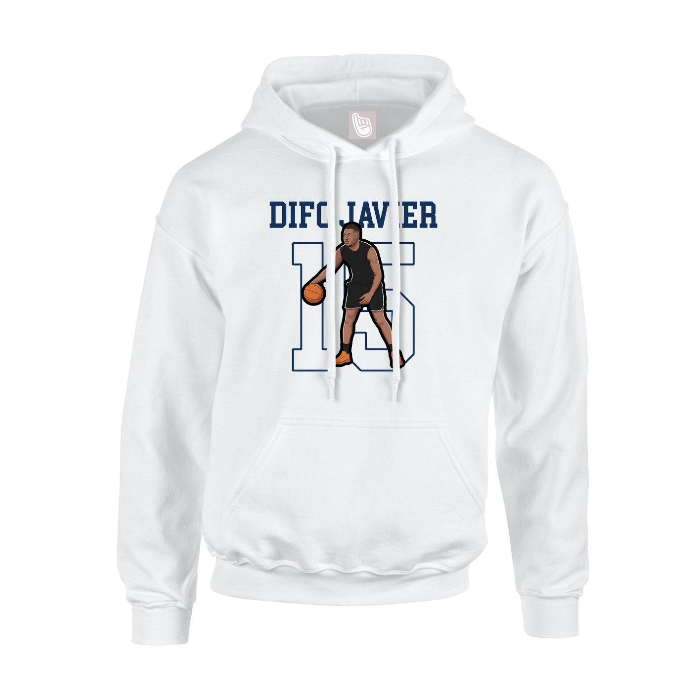 Hoodie — Shirsey in White