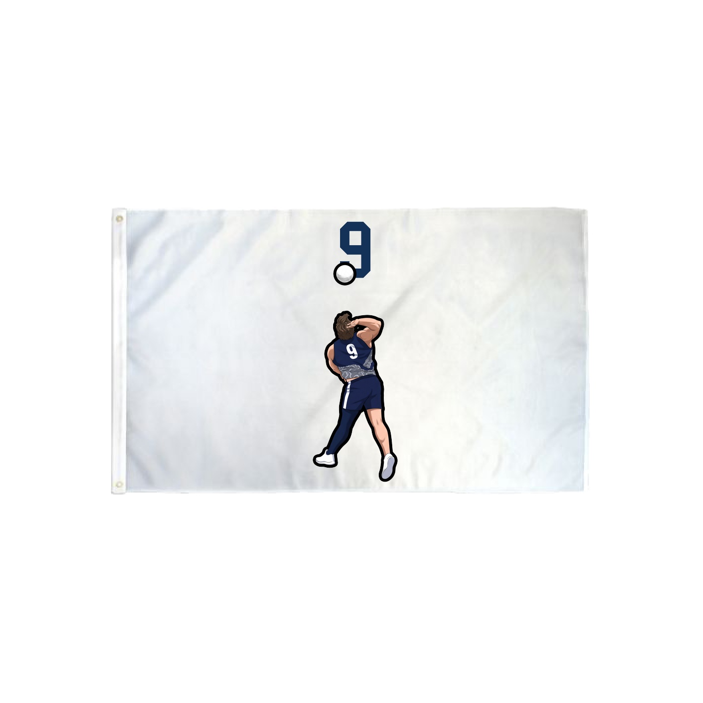 3x5 Flag — Number Top in Classic