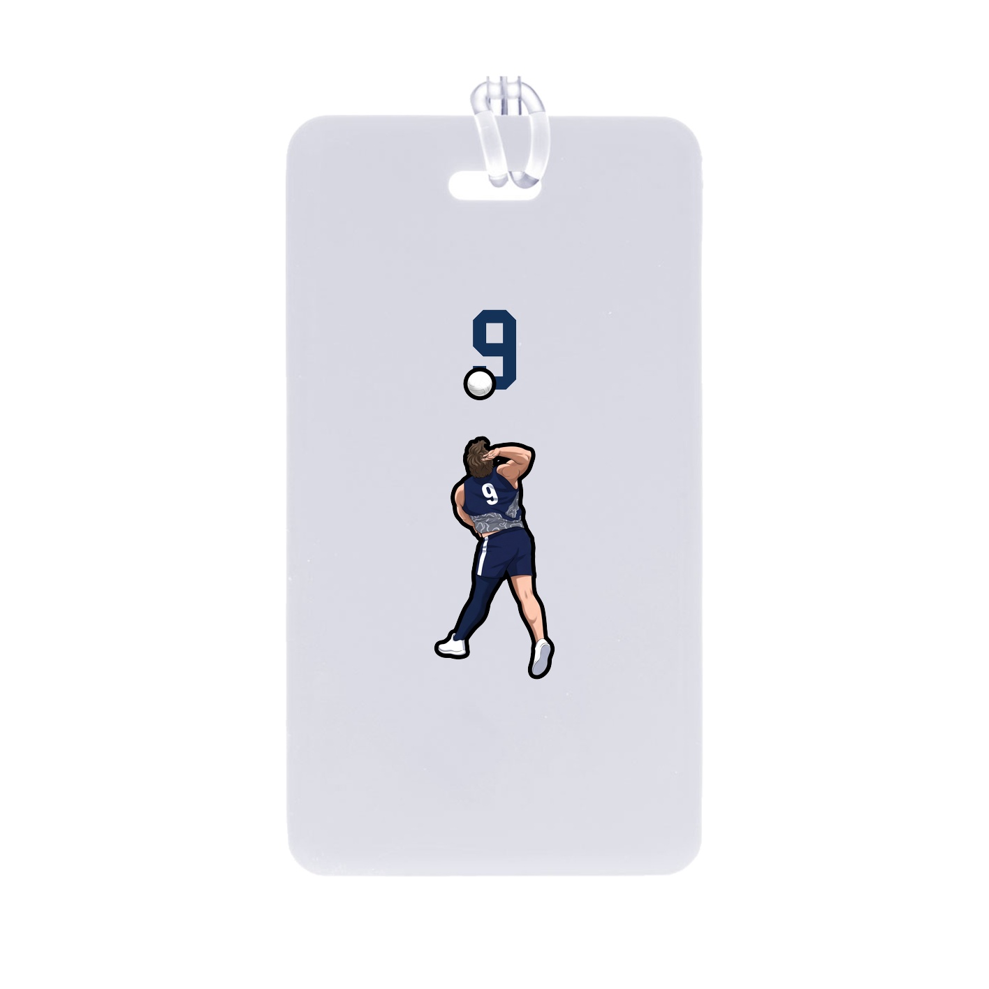 Bag Tag — Number Top in Classic