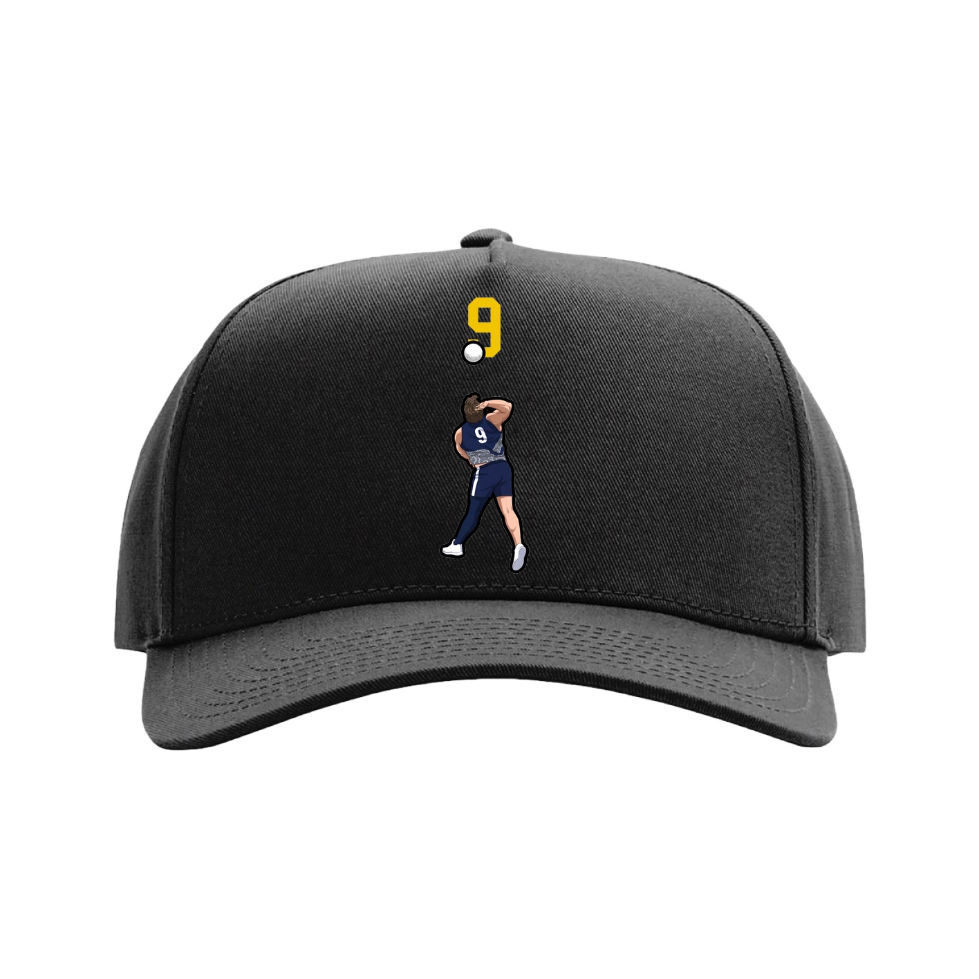 Full Fabric Five-Panel Champ Cap