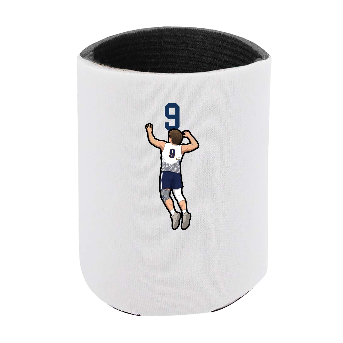 Can Holder — Number Top in White