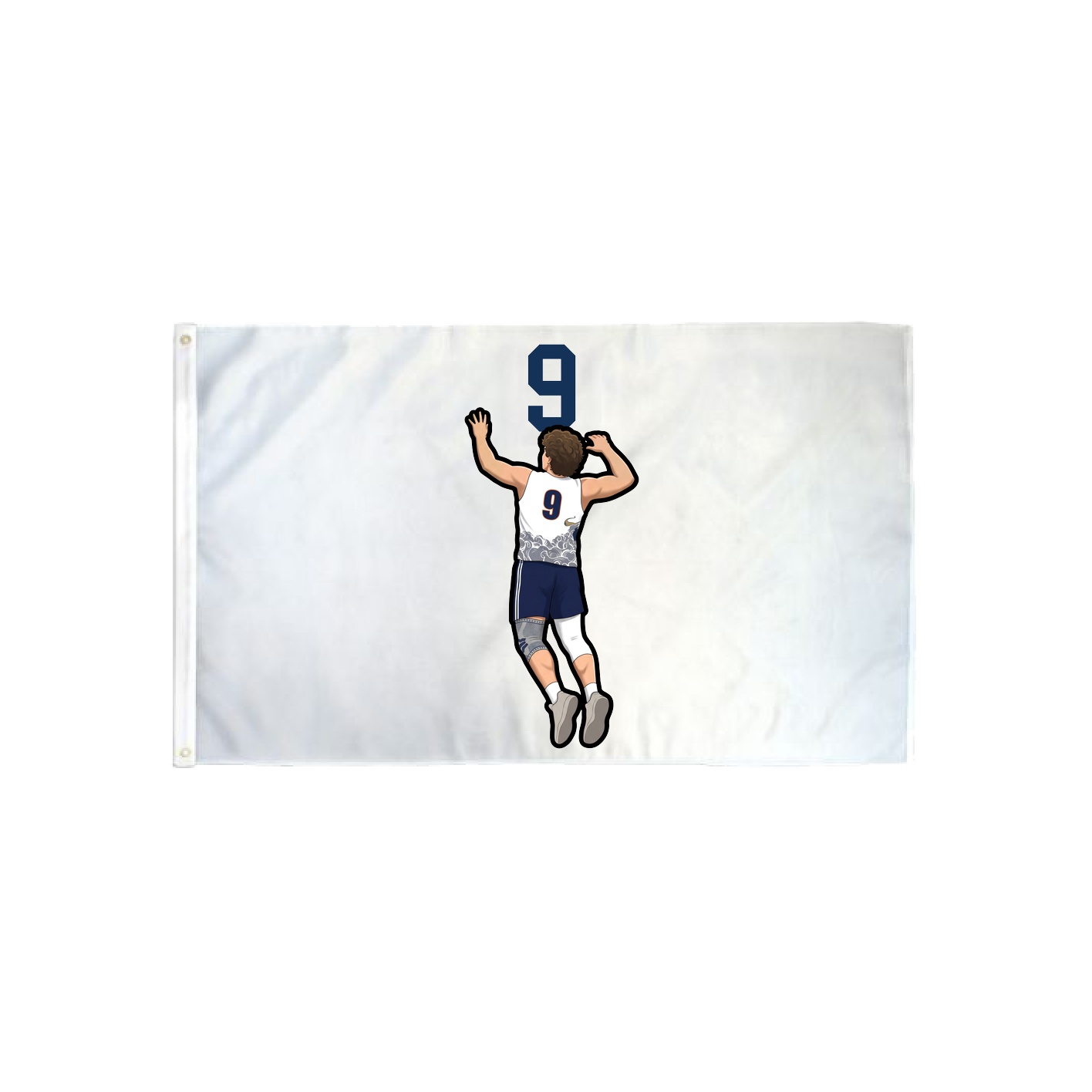 3x5 Flag — Number Top in Classic