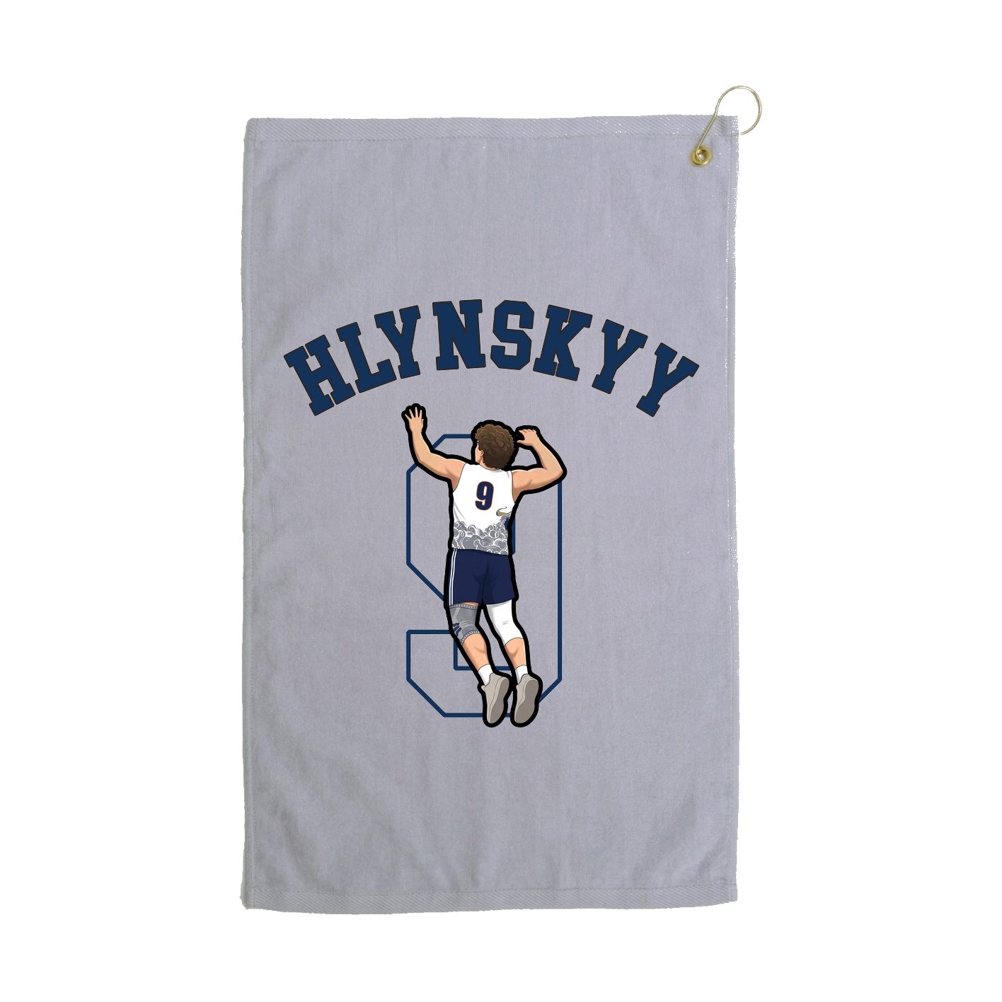 Golf Towel — Shirsey Arch in Grey