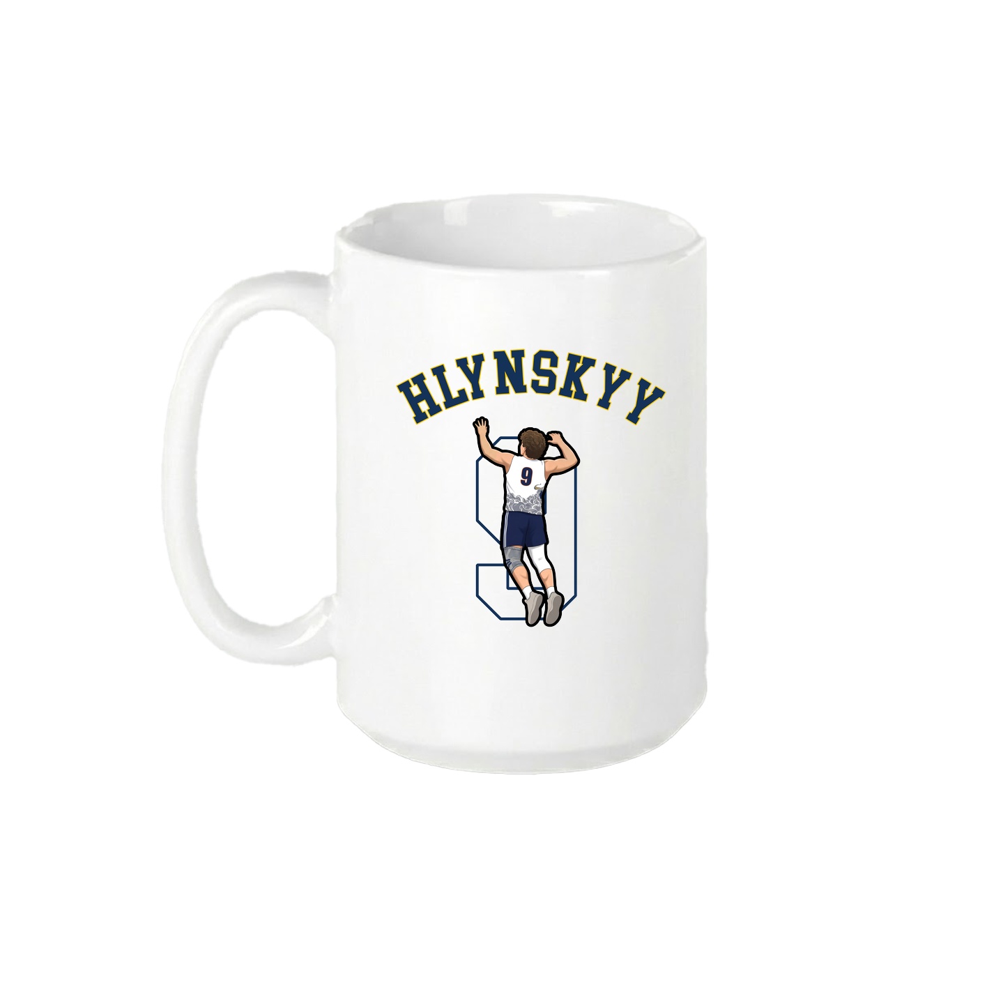 15oz Coffee Mug — Shirsey Arch in White