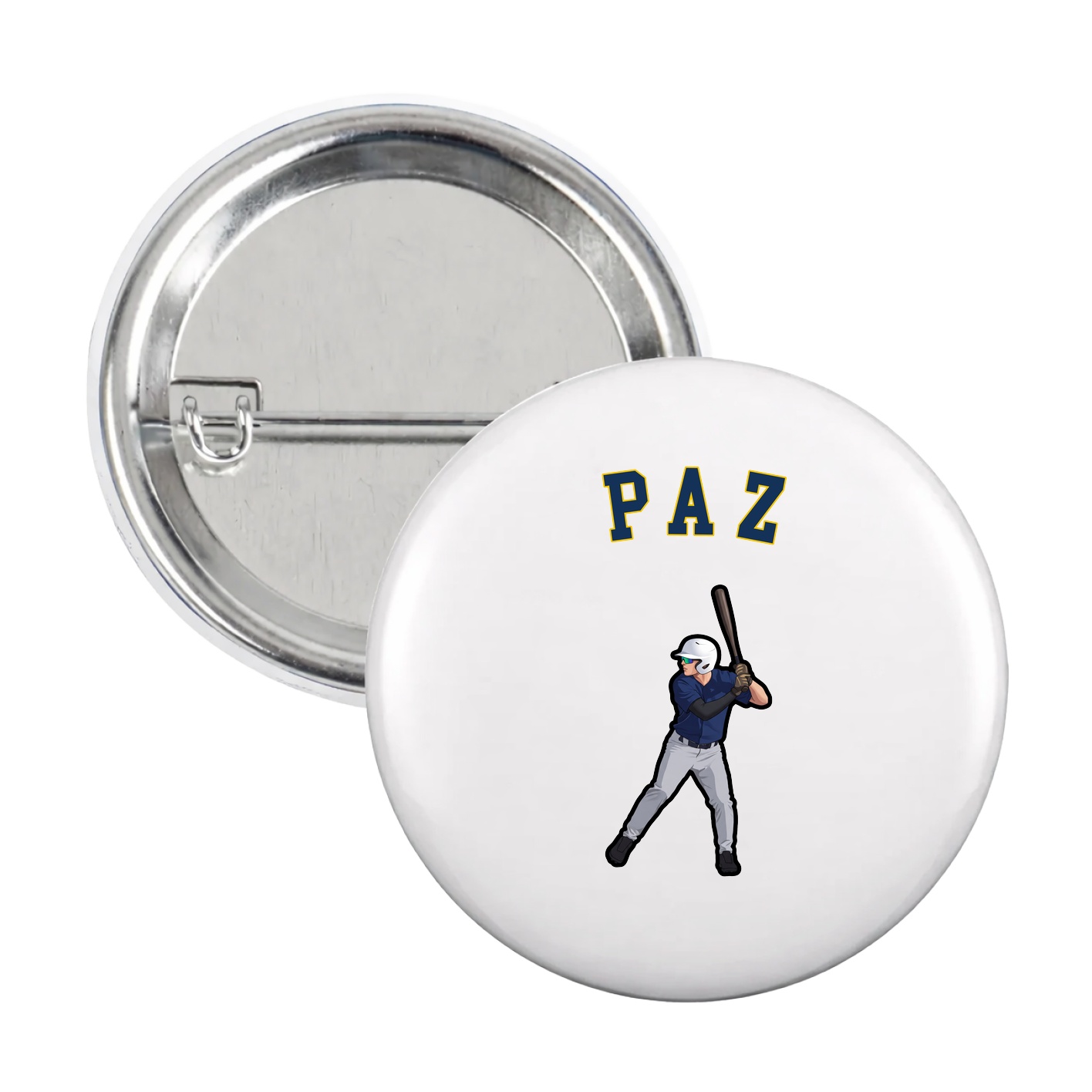 Game Day Button — Shirsey Arch in White
