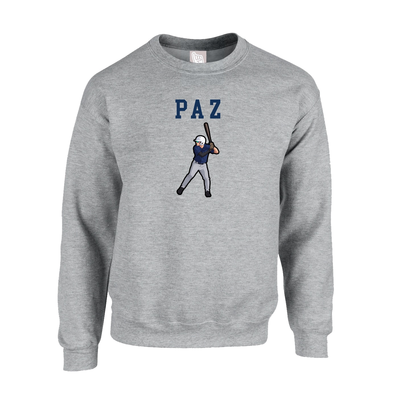 Fleece Crew — Shirsey in Grey