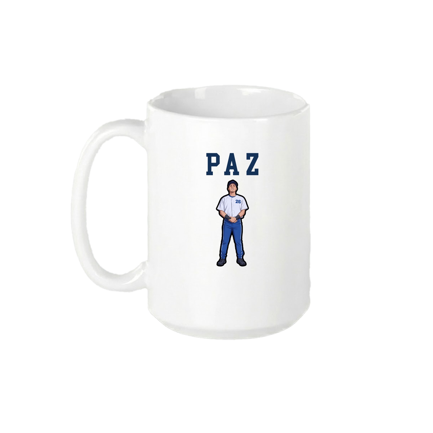 15oz Coffee Mug — Shirsey in White