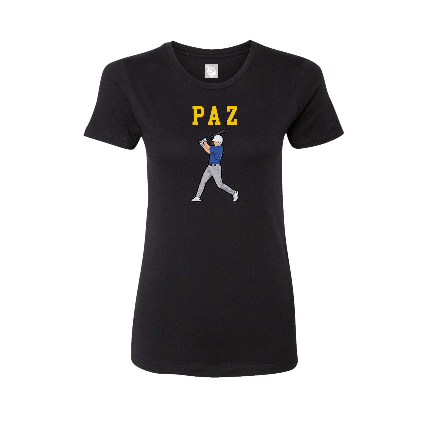 Fitted Women's Tee — Shirsey in Black