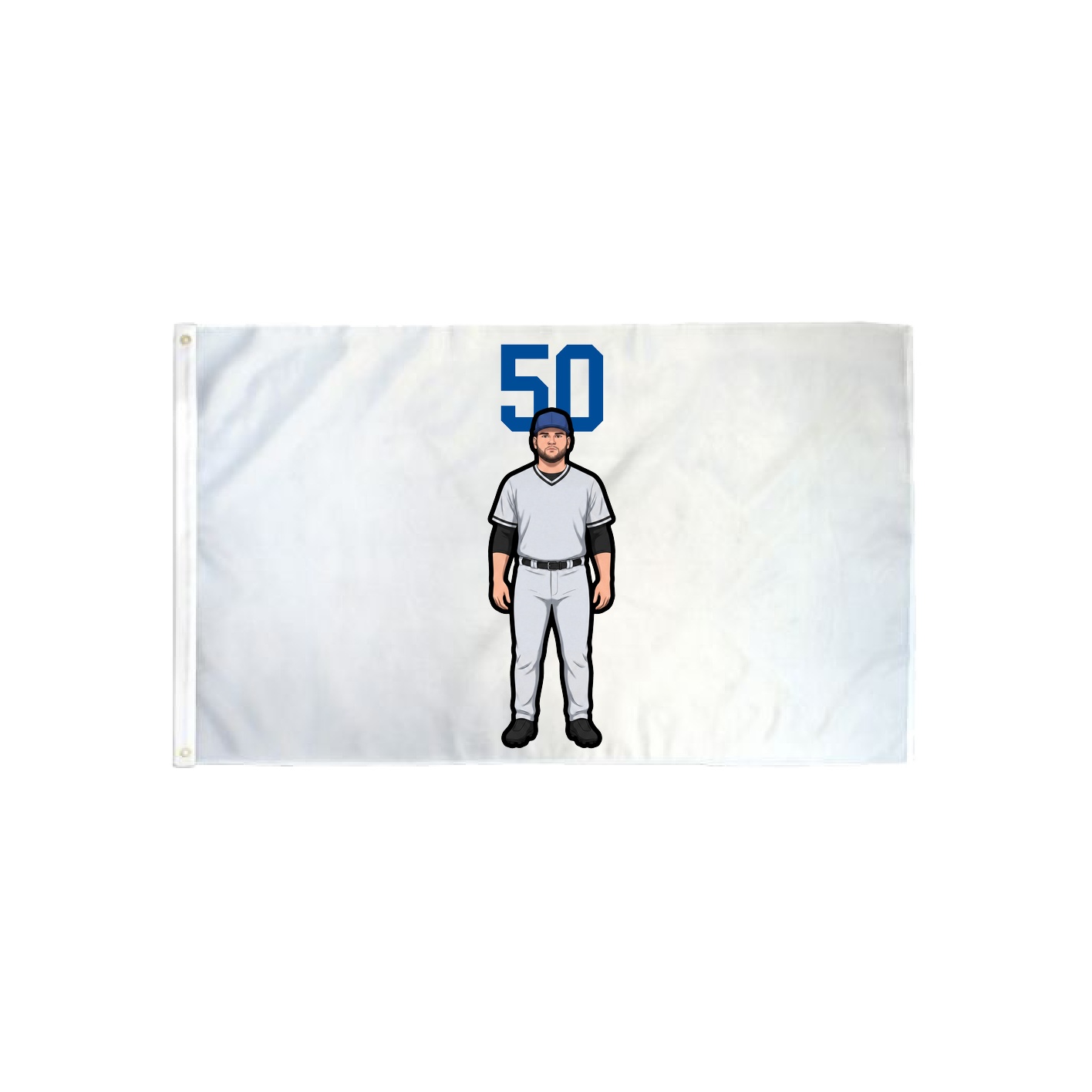 3x5 Flag — Number Top in Classic