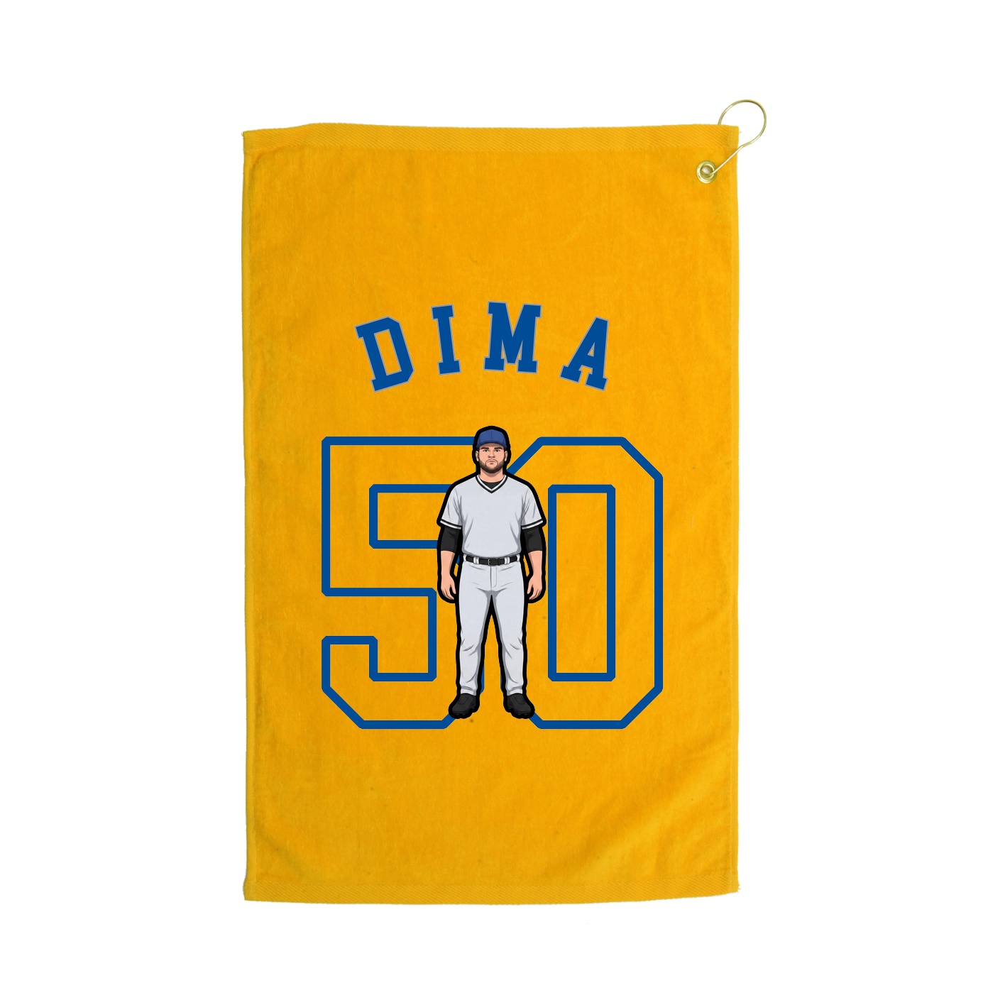 Golf Towel — Shirsey Arch in Gold