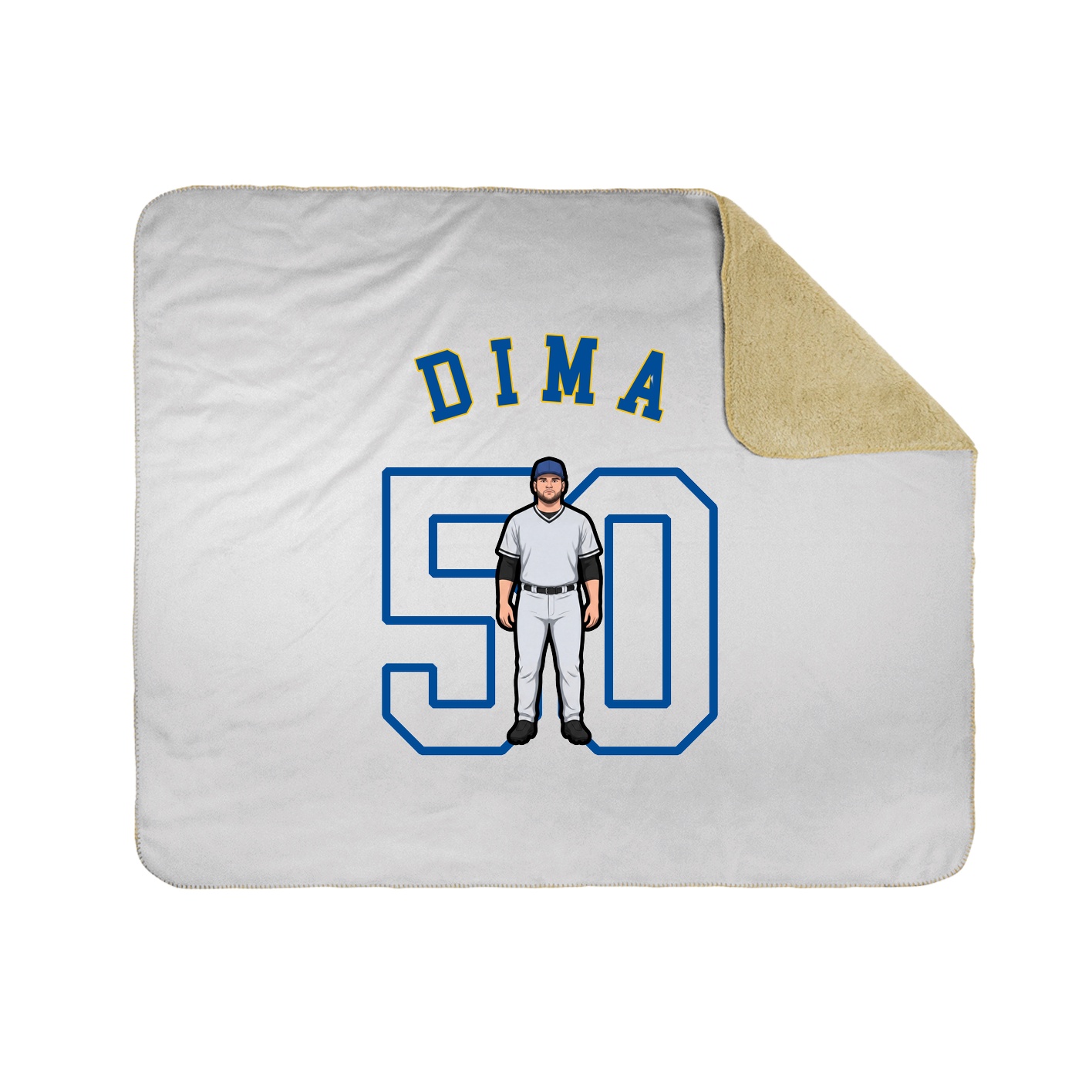 Throw Blanket — Shirsey Arch in White