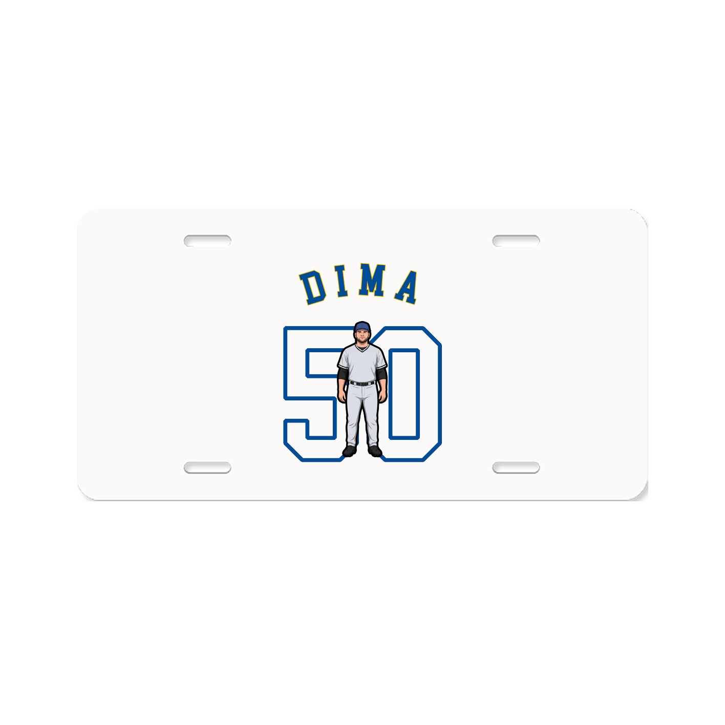 License Plate — Shirsey Arch in Classic
