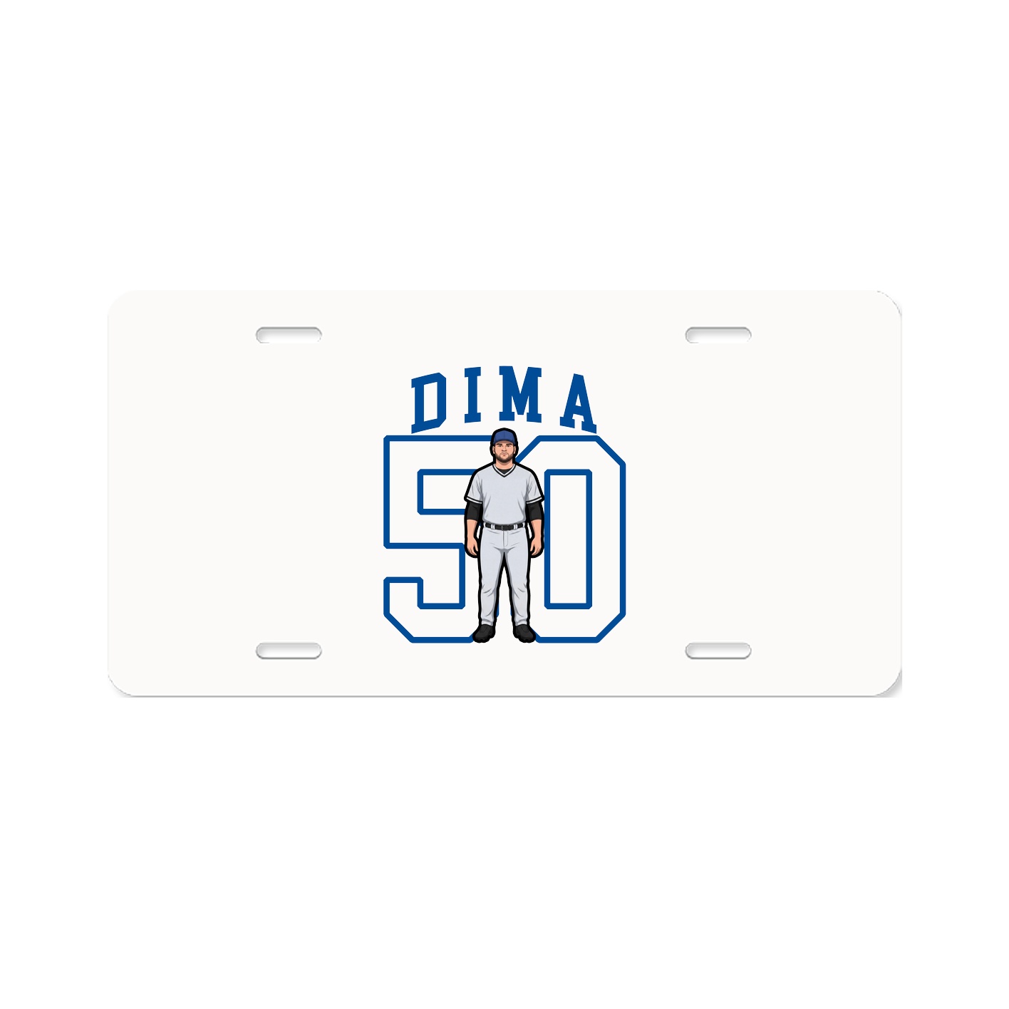 Aluminum License Plate