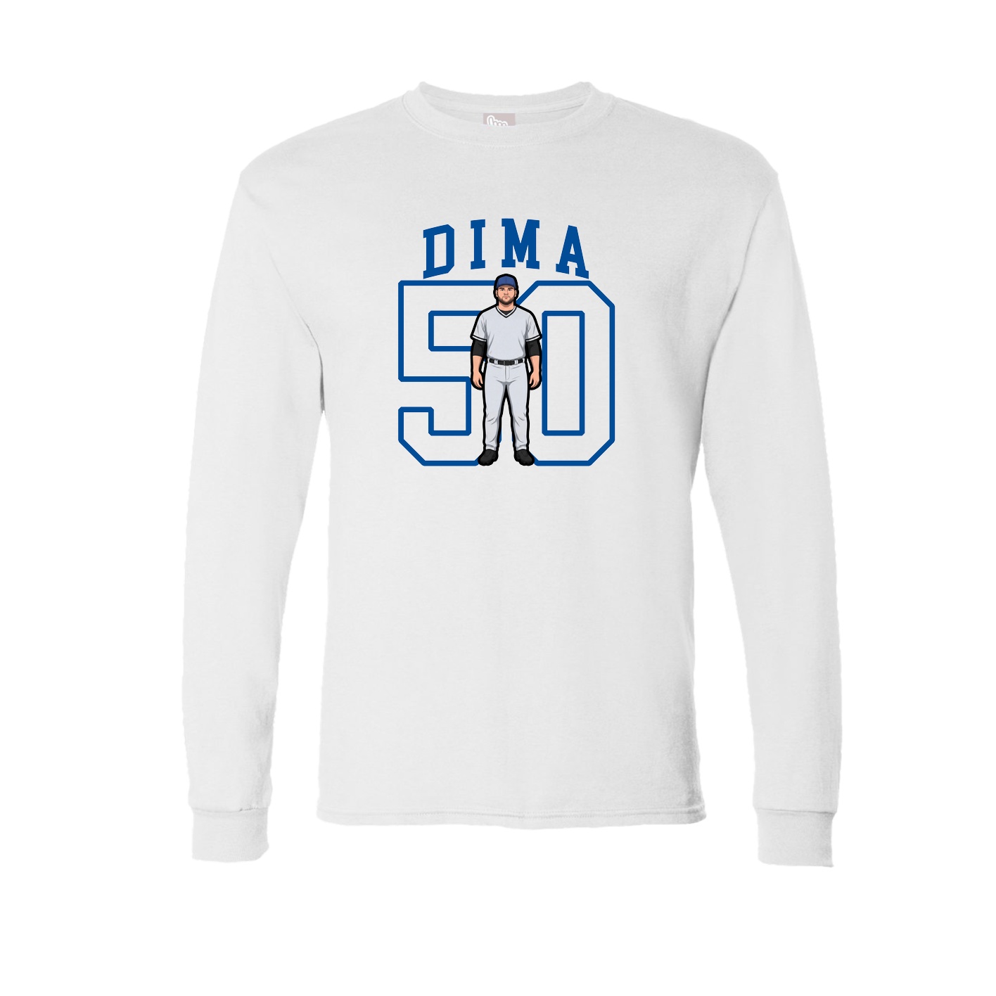 Long Sleeve Tee — Shirsey in White