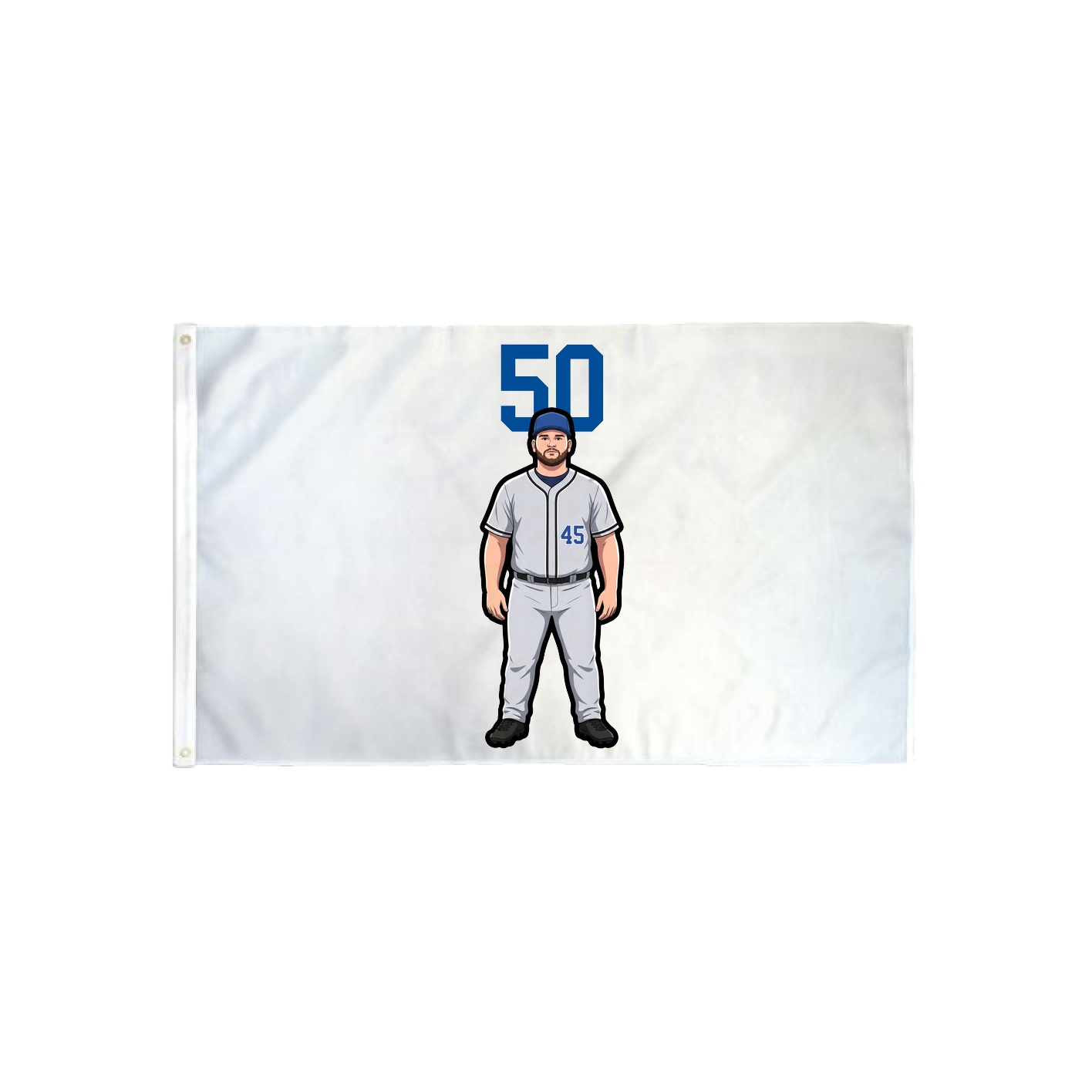 3x5 Flag — Number Top in Classic
