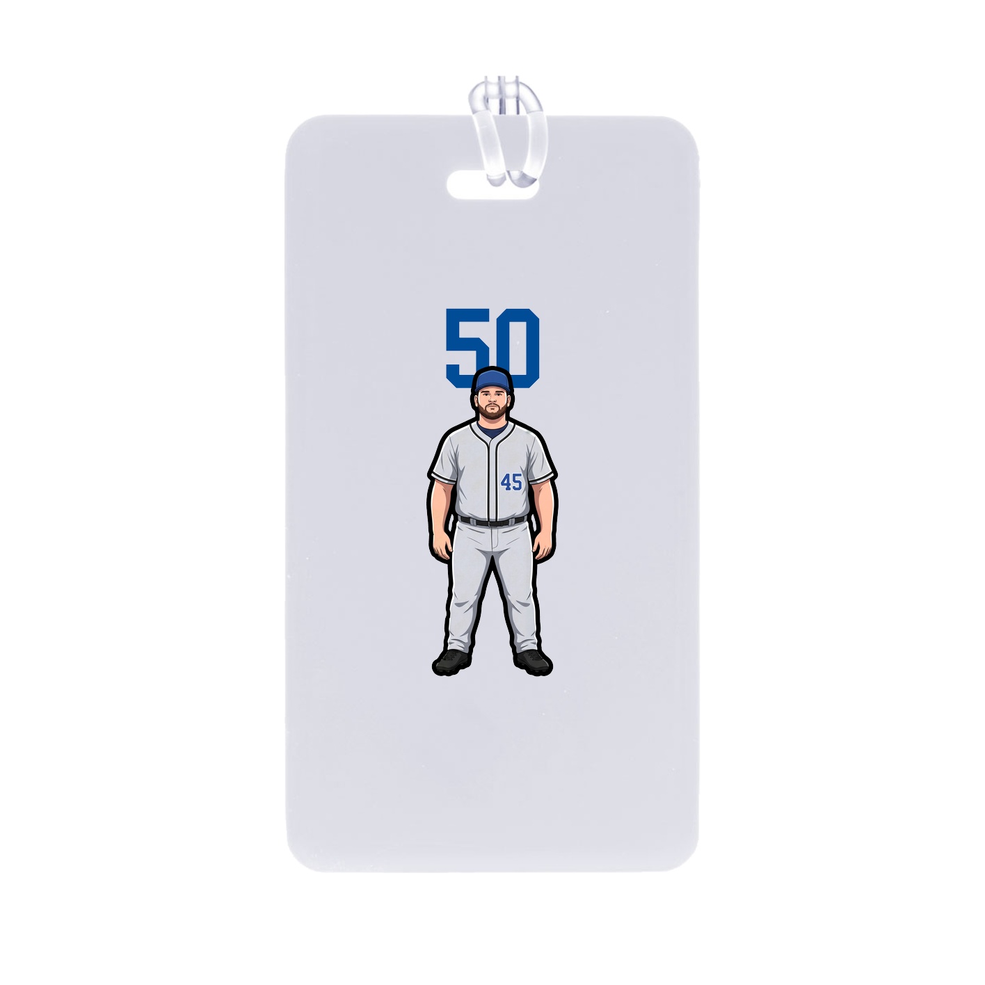Bag Tag — Number Top in Classic