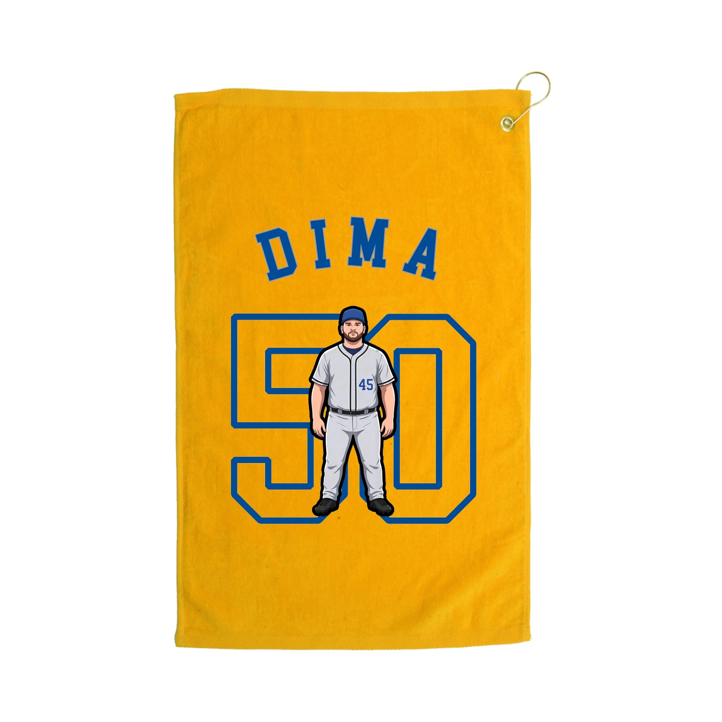 Golf Towel — Shirsey Arch in Gold