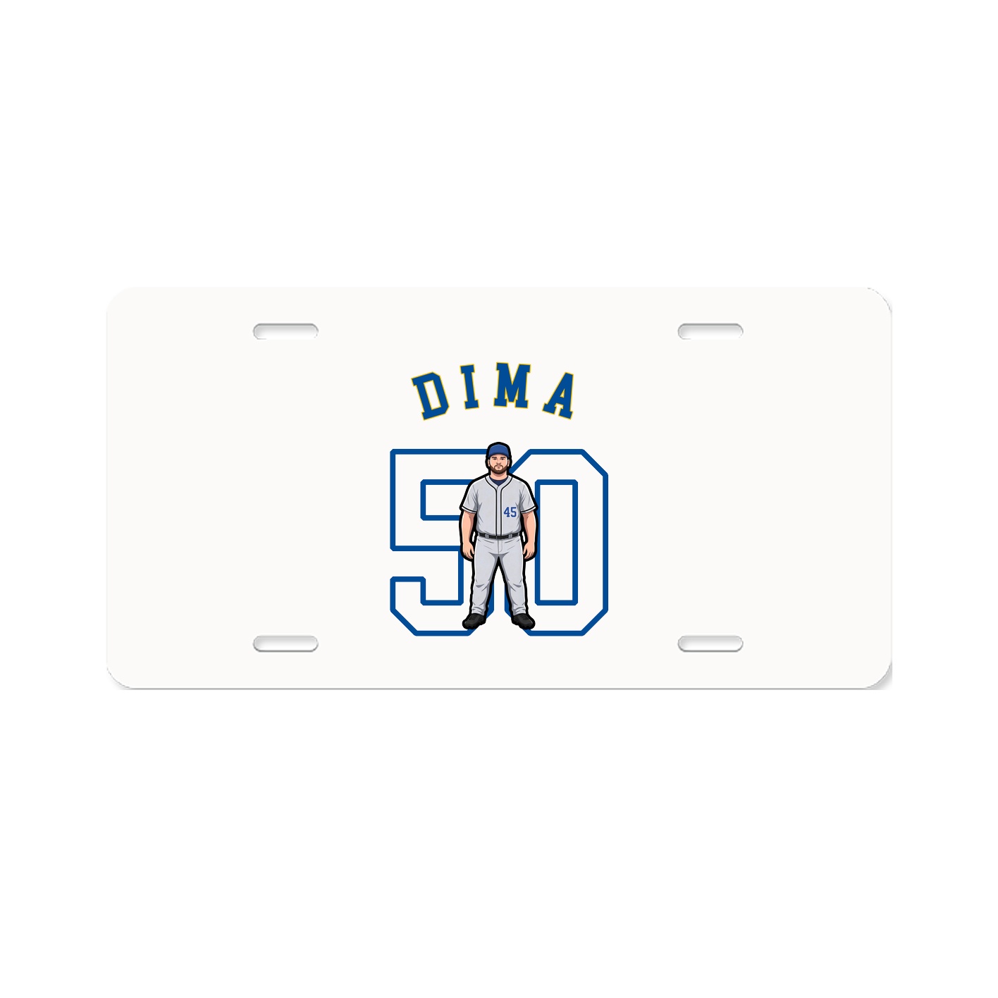 License Plate — Shirsey Arch in Classic