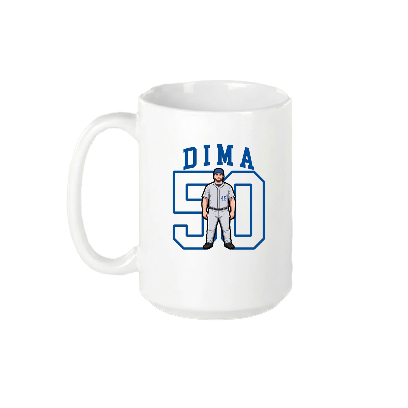 15oz Coffee Mug — Shirsey in White