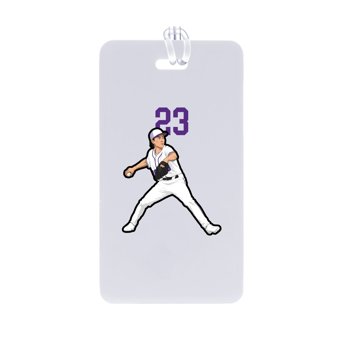 Bag Tag — Number Top in Classic