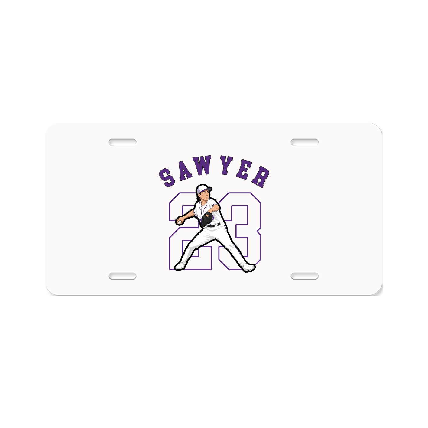 License Plate — Shirsey Arch in Classic