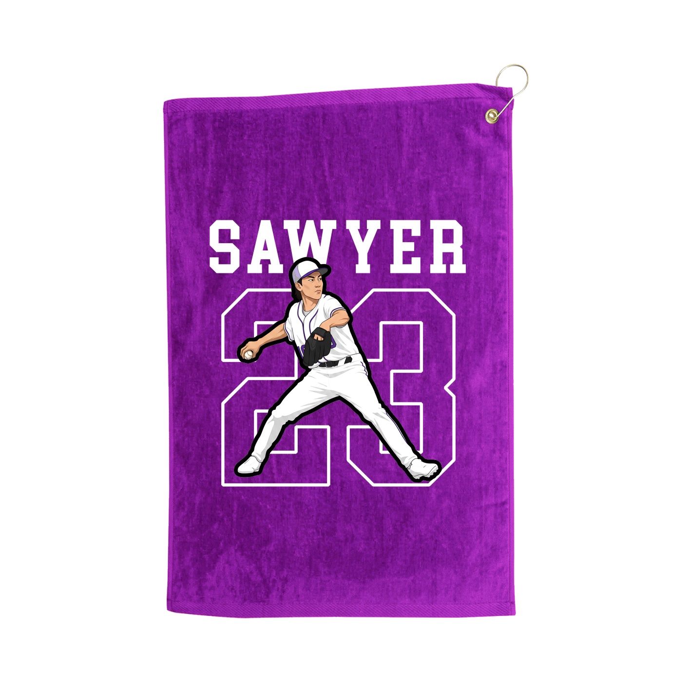 Golf Towel — Shirsey in Purple