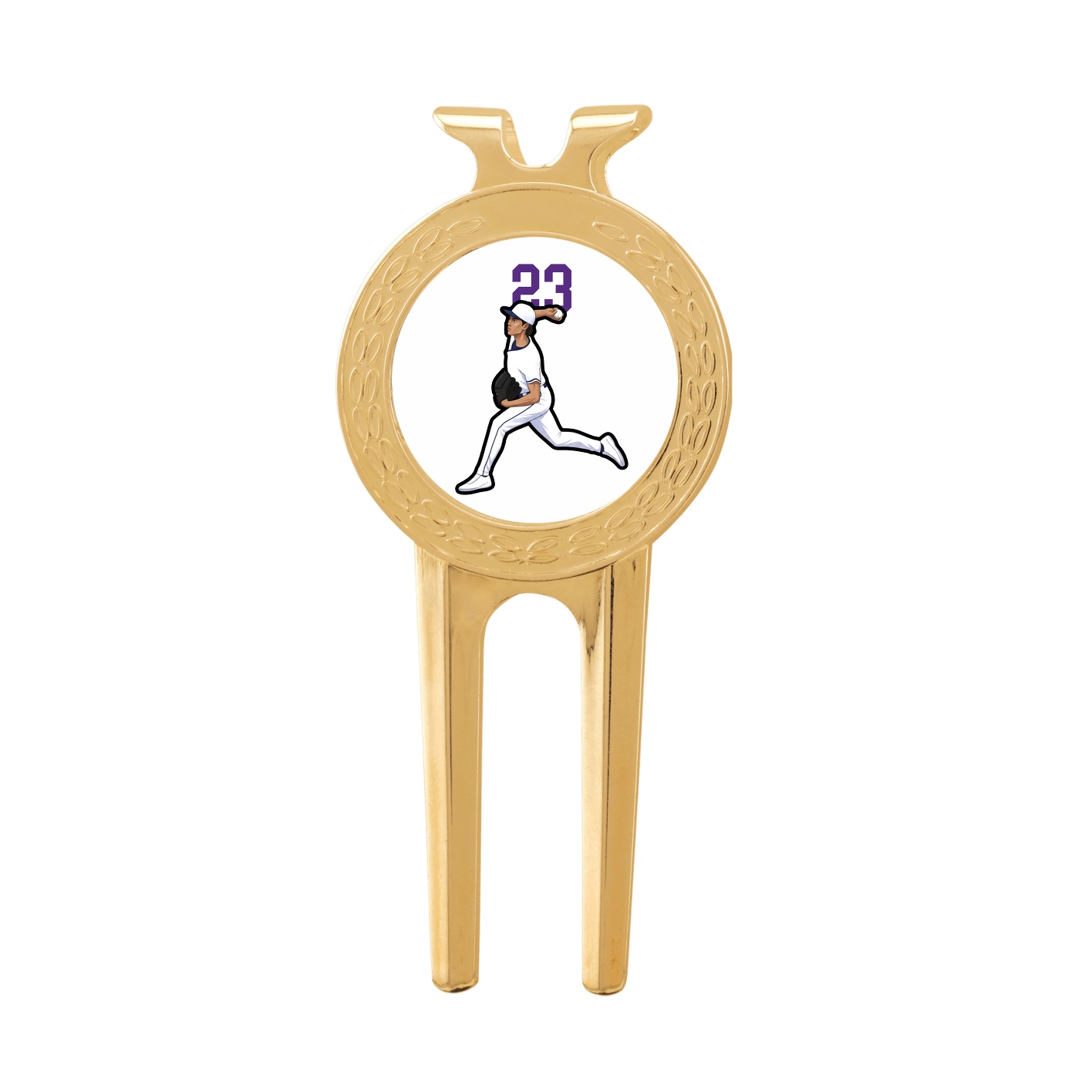 Divot Tool with Ball Marker — Number Top in Classic