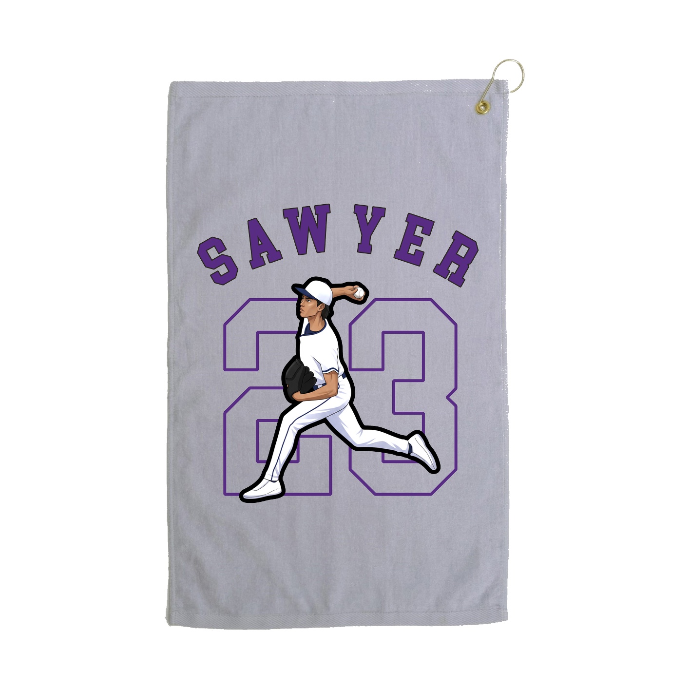 Golf Towel — Shirsey Arch in Grey