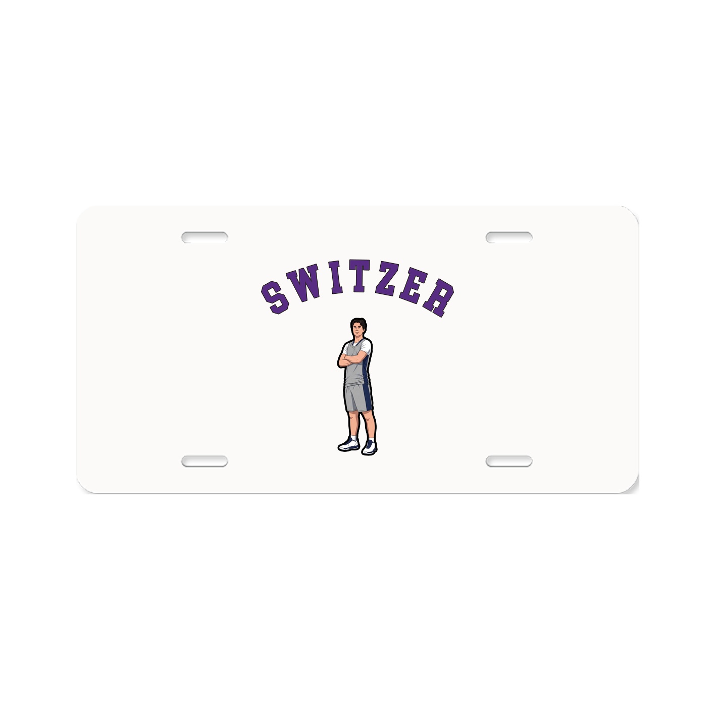 License Plate — Shirsey Arch in Classic
