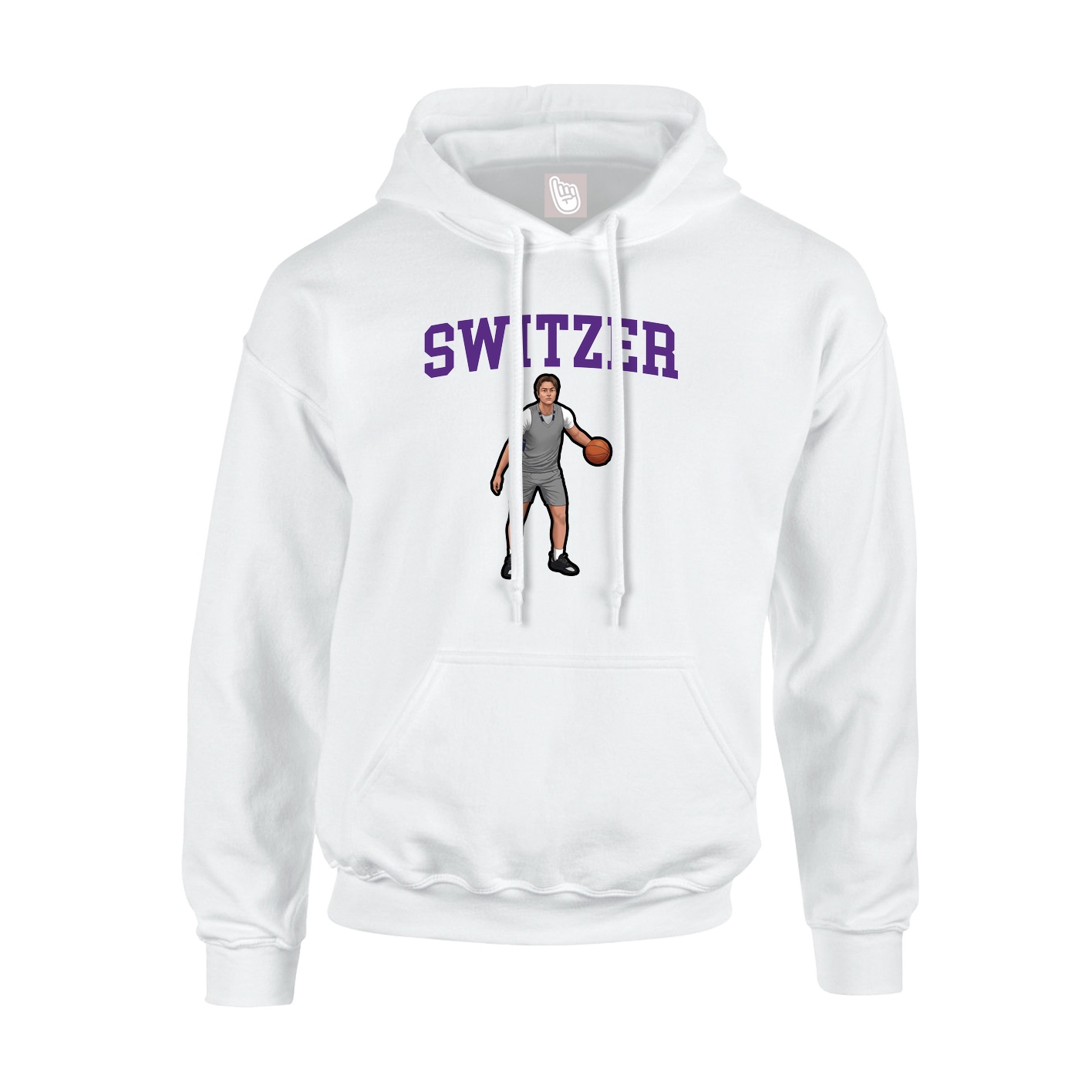 Youth Hoodie — Shirsey in White
