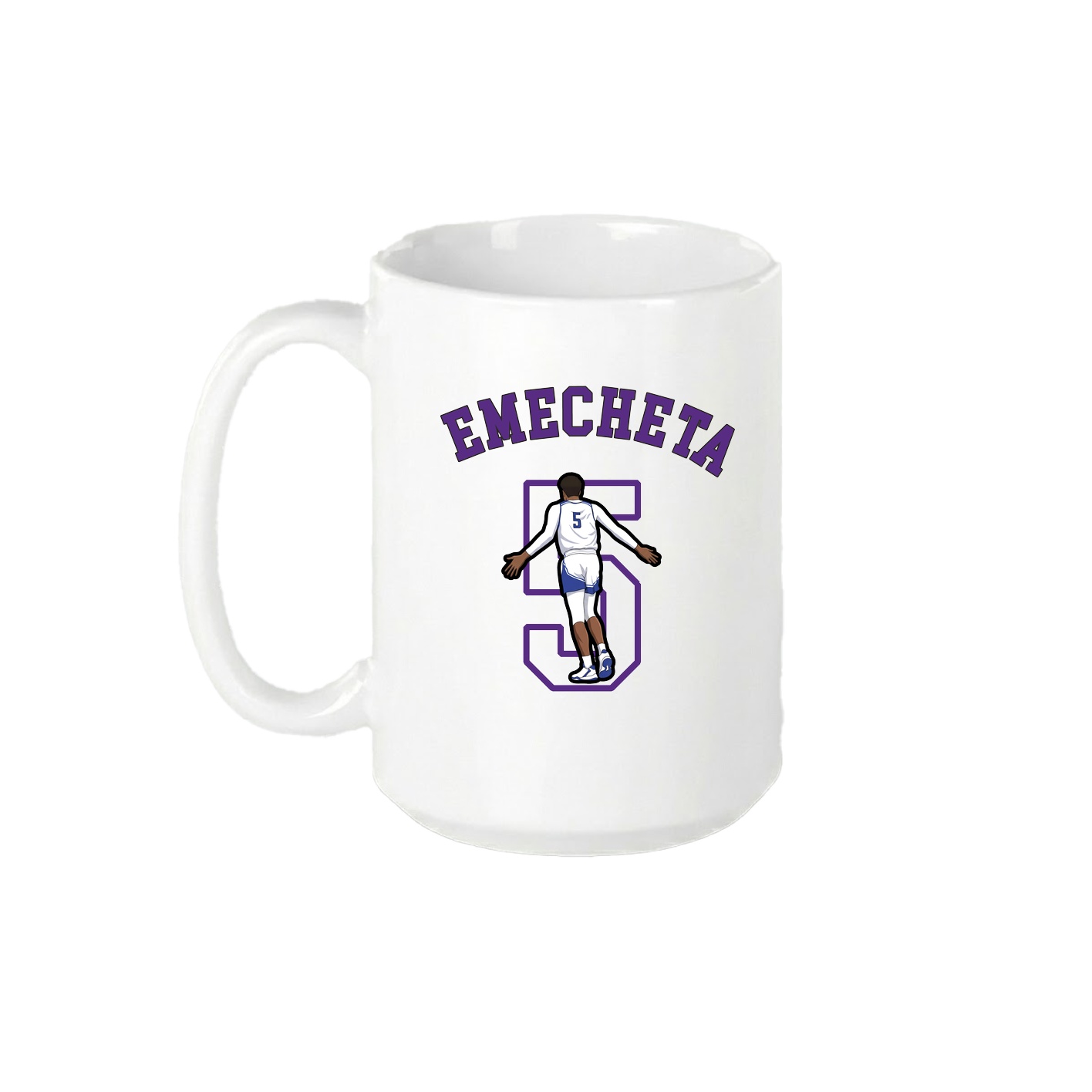 15oz Coffee Mug — Shirsey Arch in White