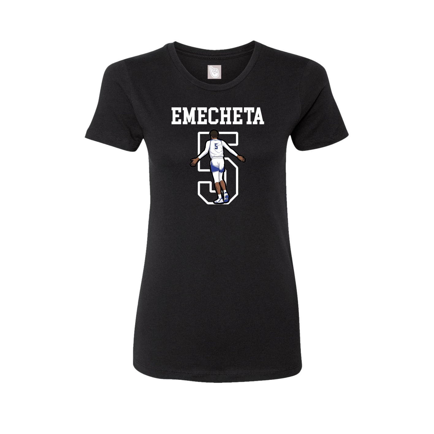 Fitted Women's Tee — Shirsey in Black