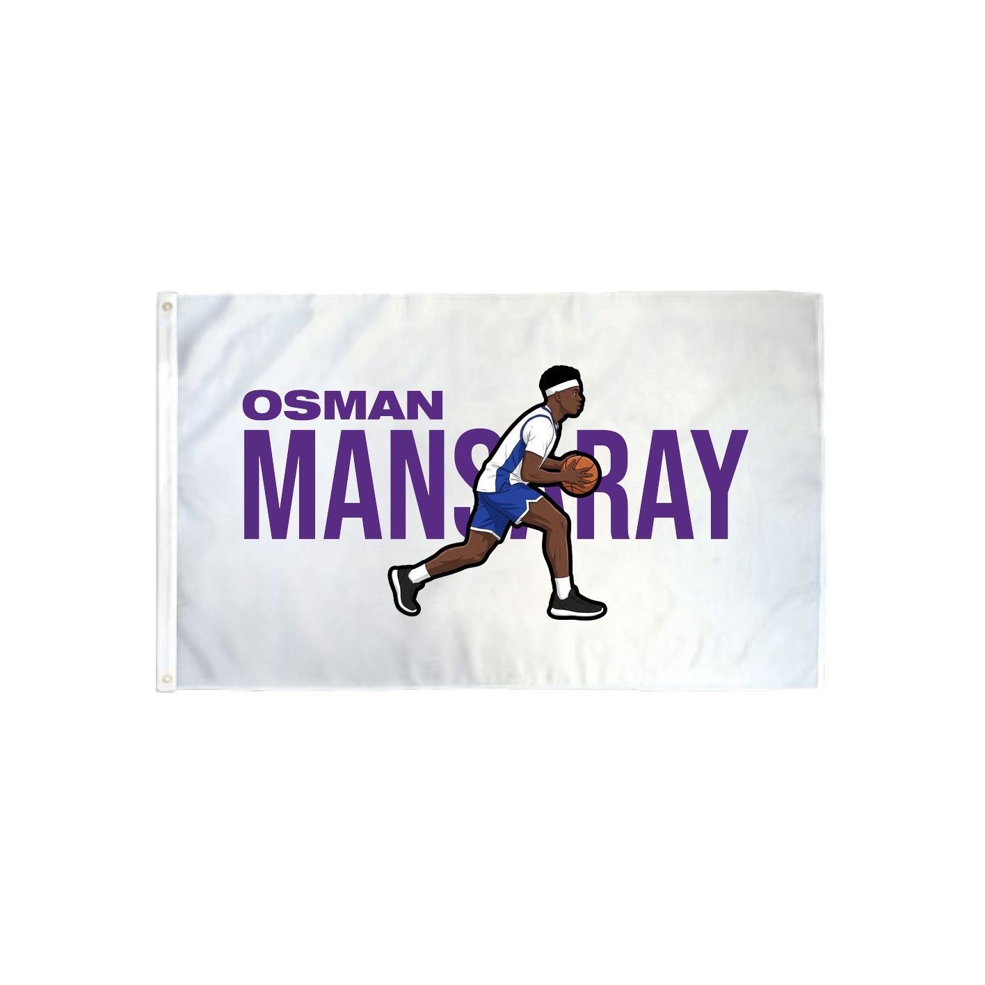 3x5 Flag — Player Name in Classic