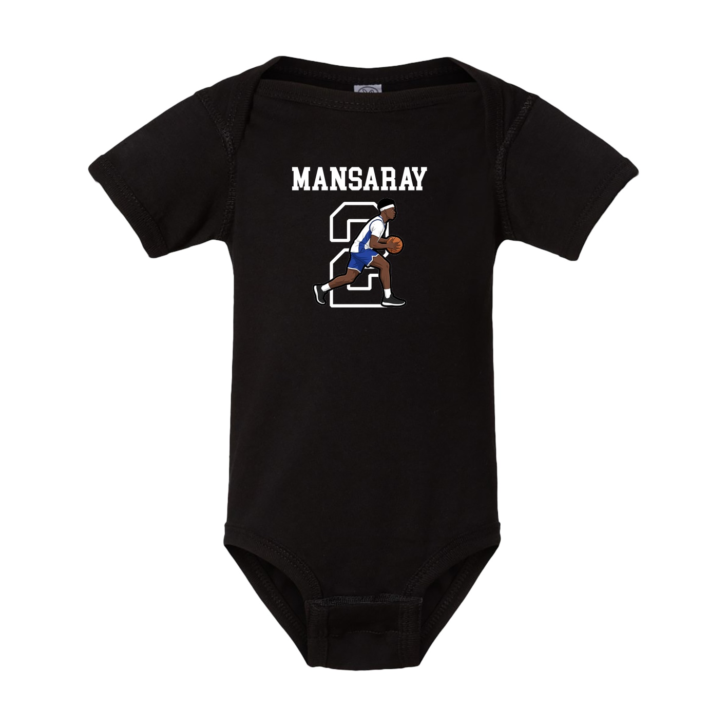 Baby Onesie — Shirsey in Black