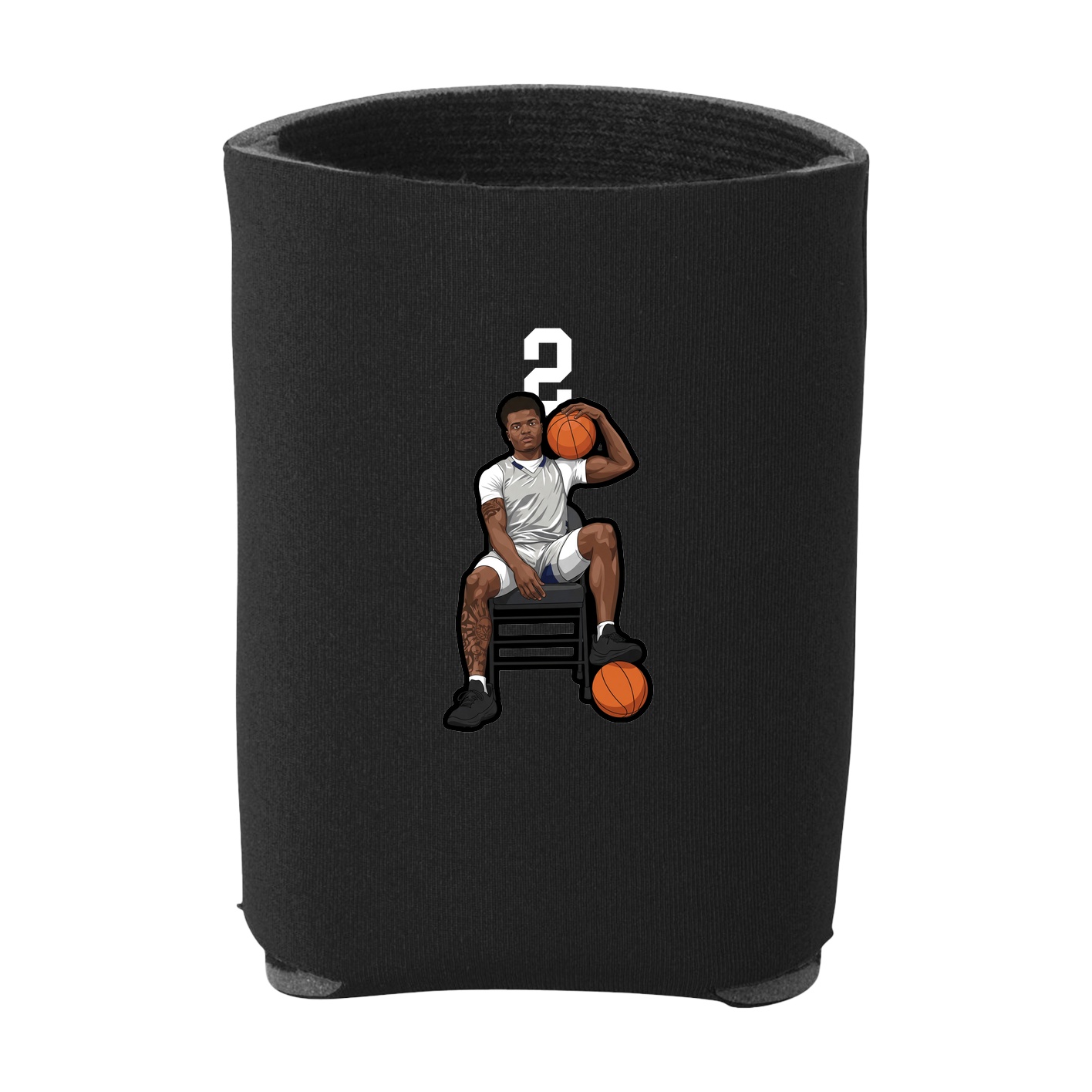 Can Holder — Number Top in Black