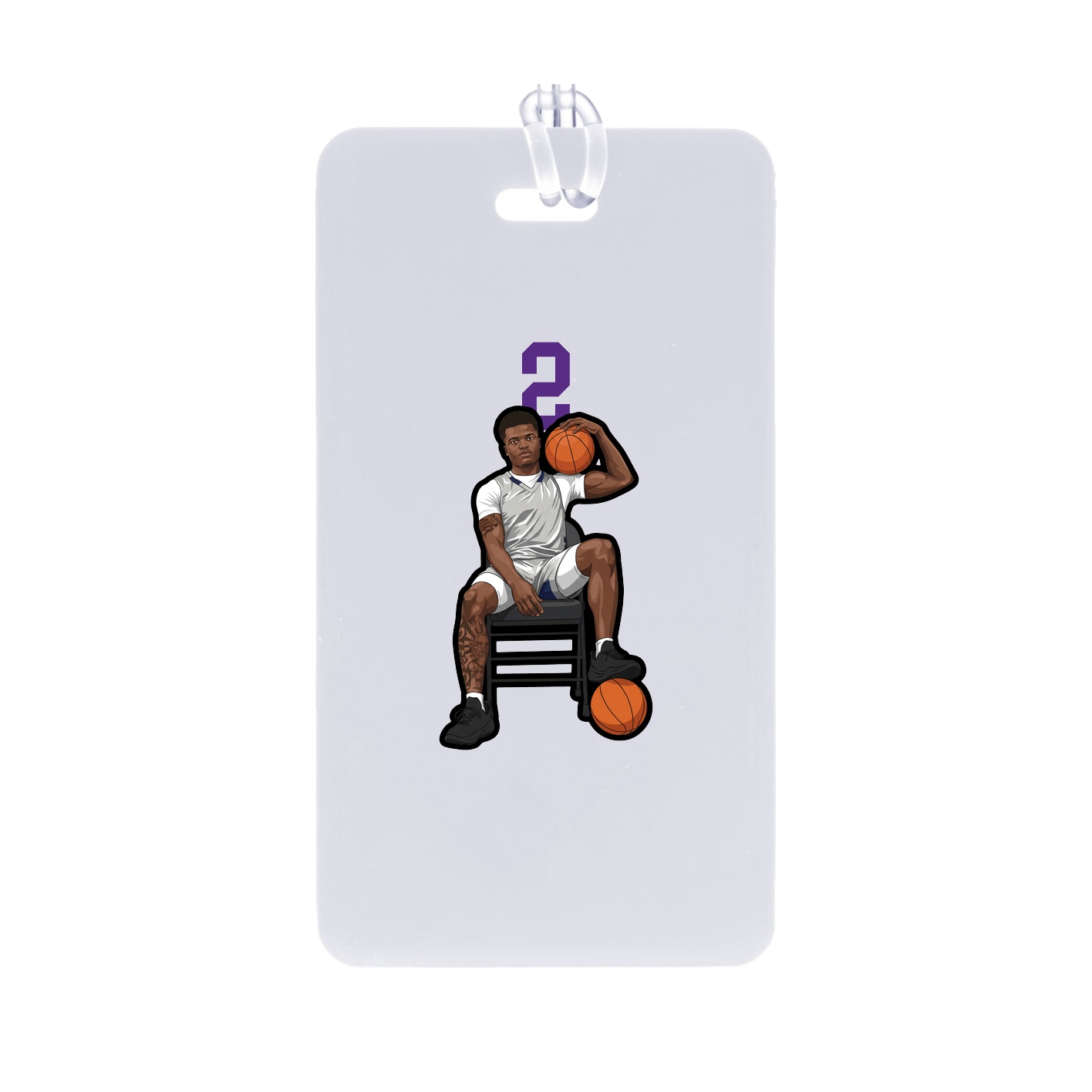Bag Tag — Number Top in Classic
