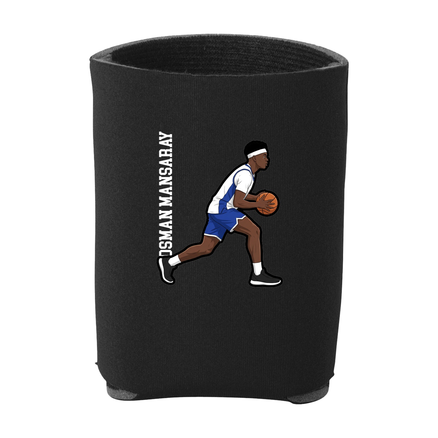 Can Holder — Name Vertical in Black