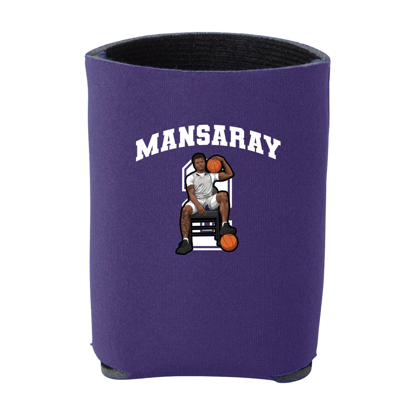 Can Holder — Number in Purple