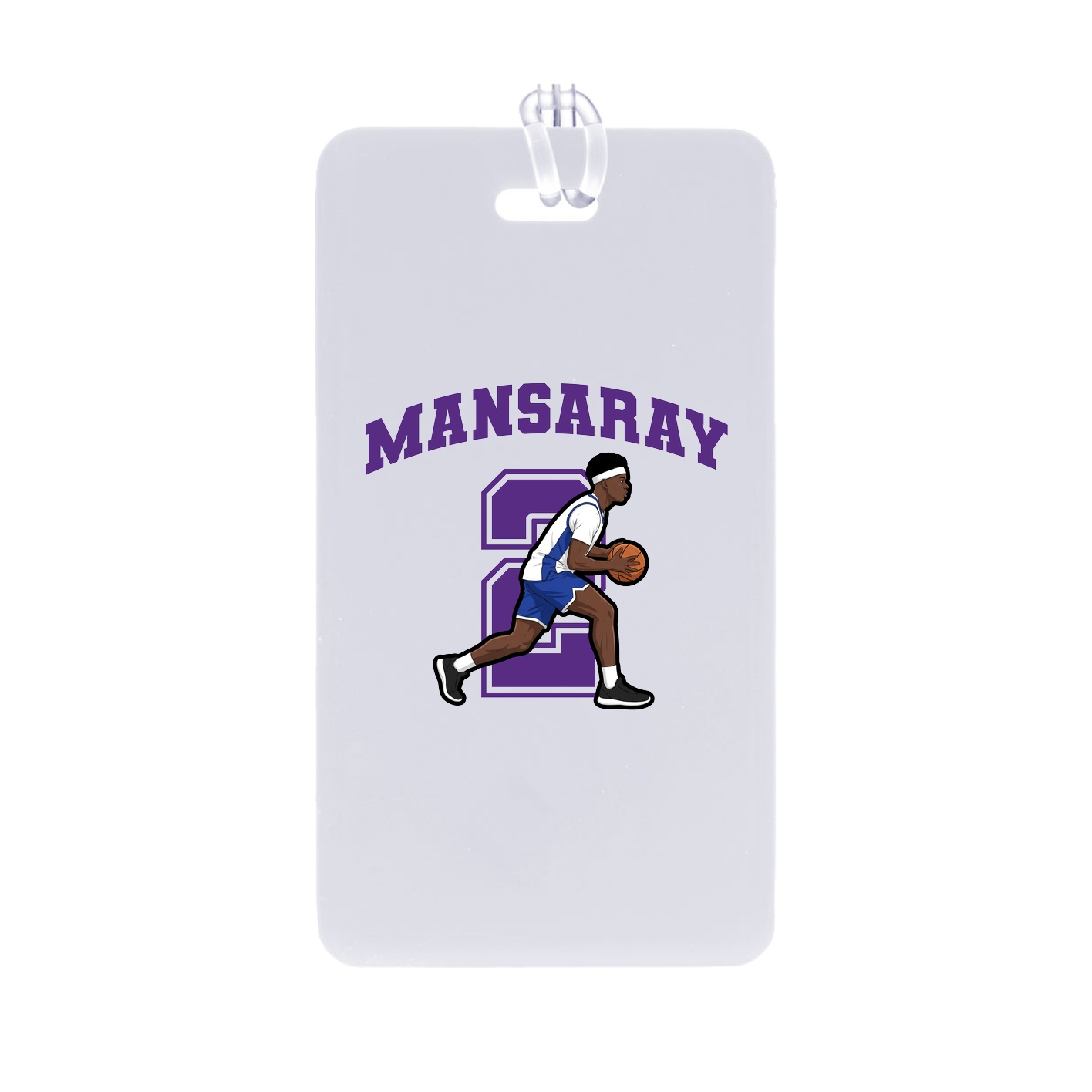 Bag Tag — Number in Classic